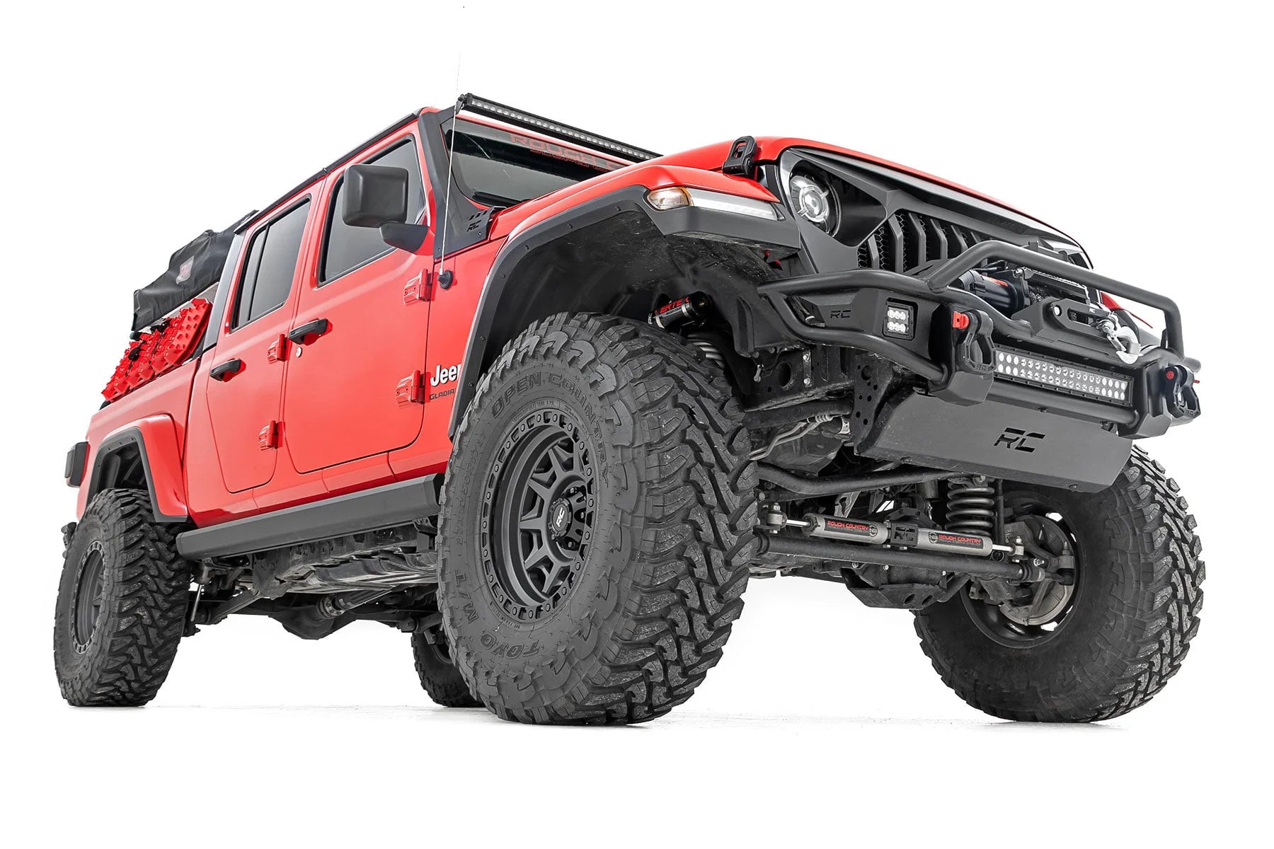 Rough Country Power Running Boards Dual Motor for Jeep Gladiator JT 20-26 PSR610530A - Image 2