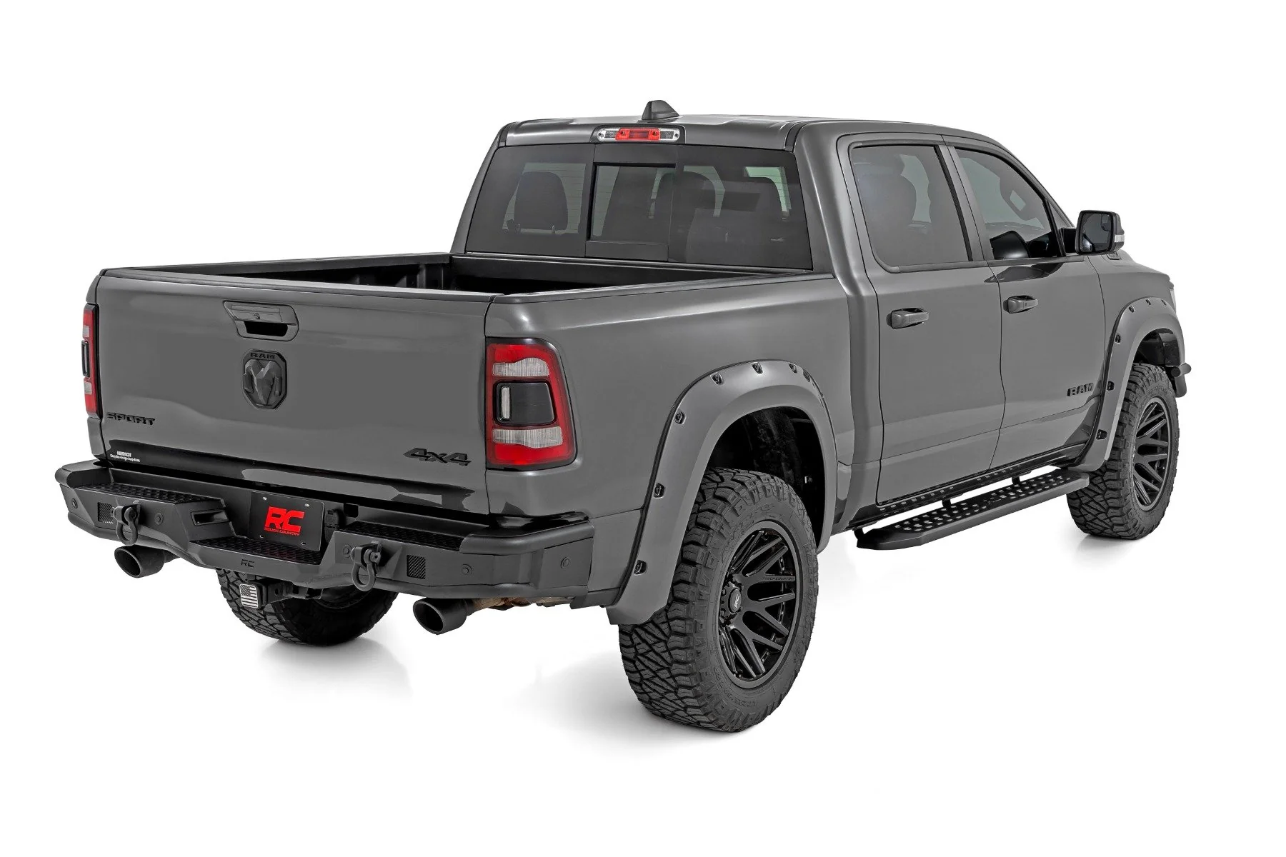 Rough Country Rear Bumper | Tubular | for Ram 1500 2WD/4WD (2019-2024) 51215 - Image 2