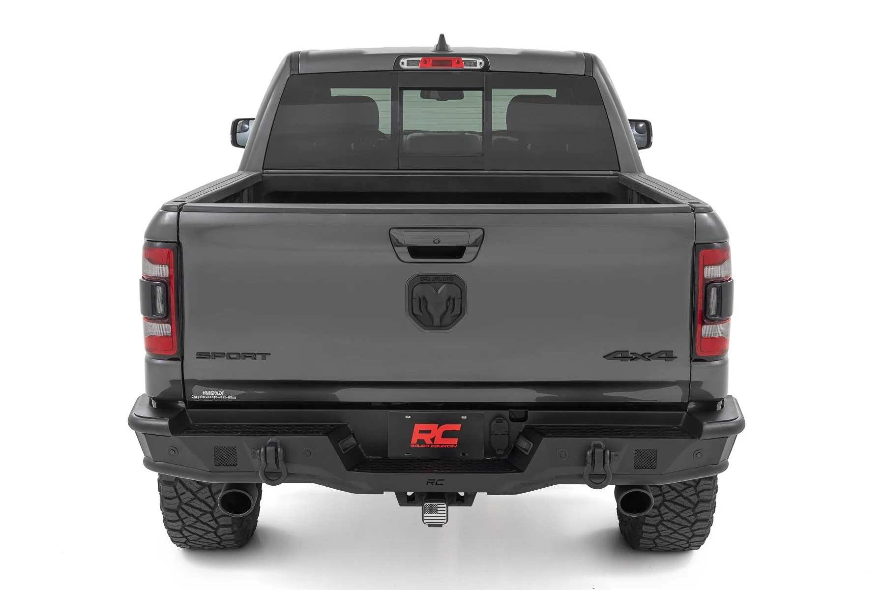 Rough Country Rear Bumper | Tubular | for Ram 1500 2WD/4WD (2019-2024) 51215 - Image 3