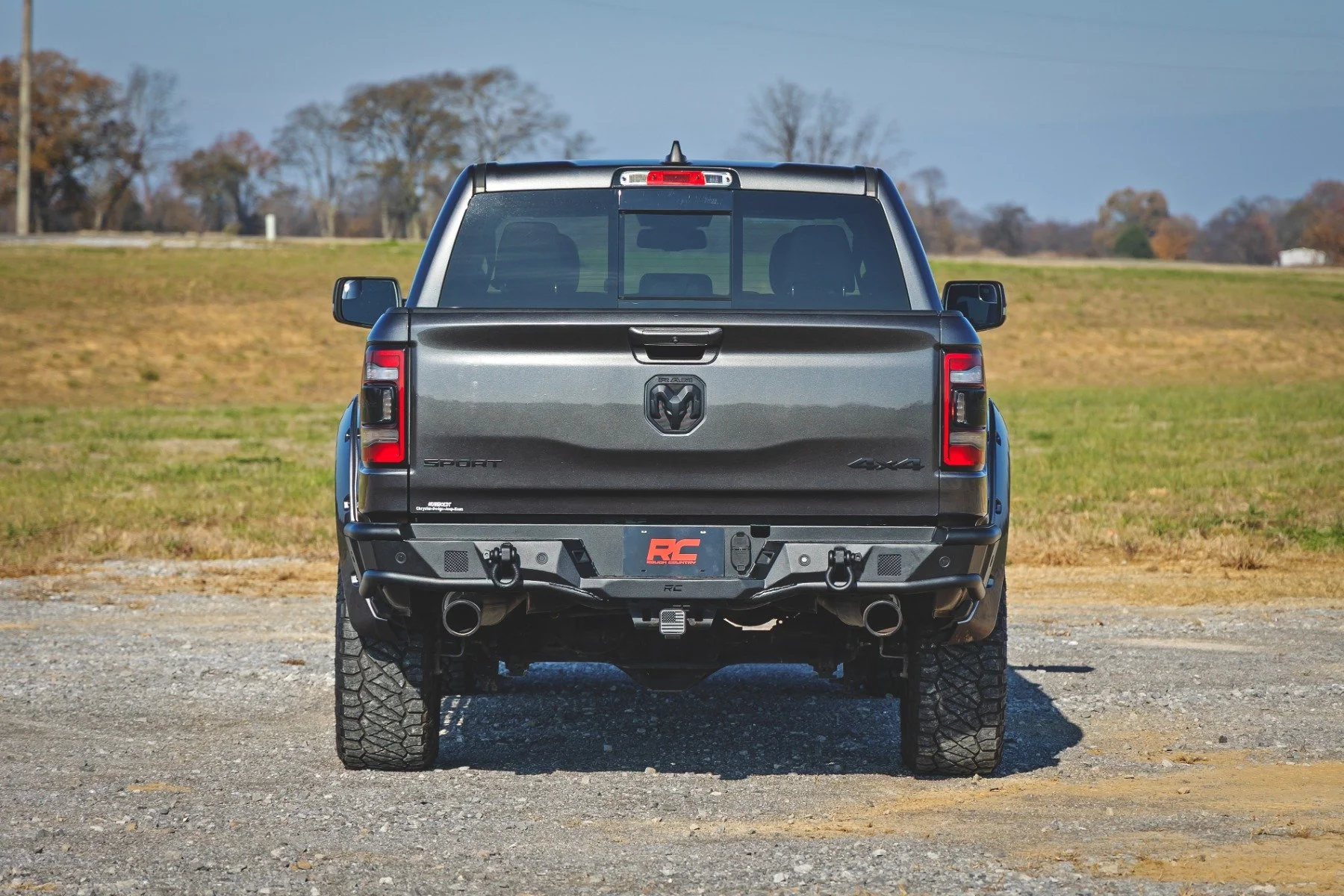 Rough Country Rear Bumper | Tubular | for Ram 1500 2WD/4WD (2019-2024) 51215 - Image 5