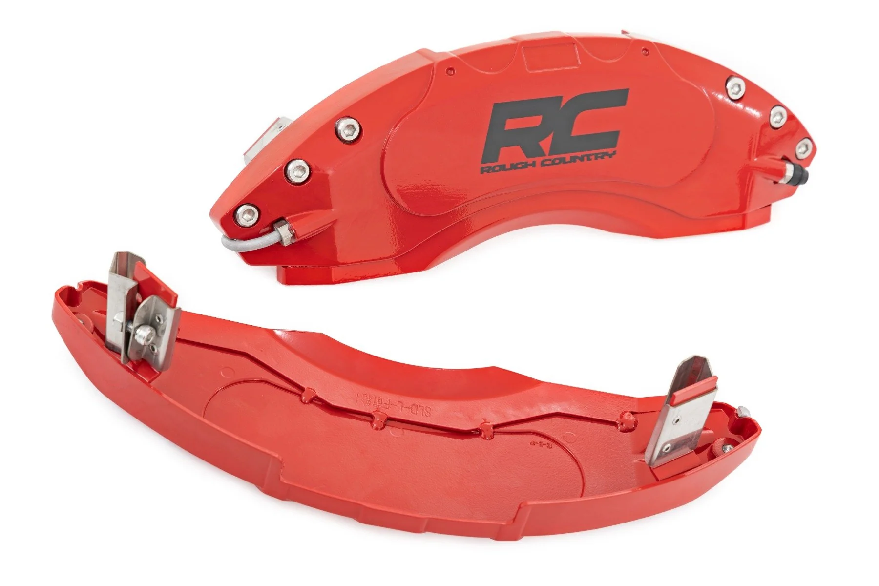 Rough Country Rear Caliper Covers Elec Brakes for Ford Expedition/F-150/Raptor 711222 - Image 3