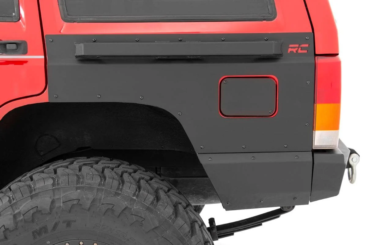 Rough Country Rear Upper and Lower Quarter Panel Armor 84-96 Cherokee XJ 10578 - Image 2