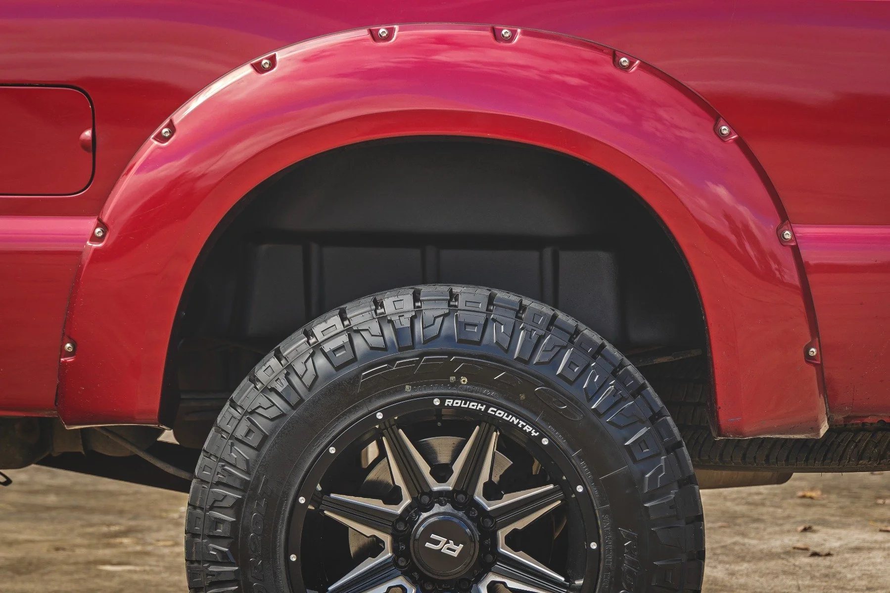 Rough Country Rear Wheel Well Liners | for Ford F-250/F-350 Super Duty 2WD/4WD (2009-2016) 4509A - Image 5