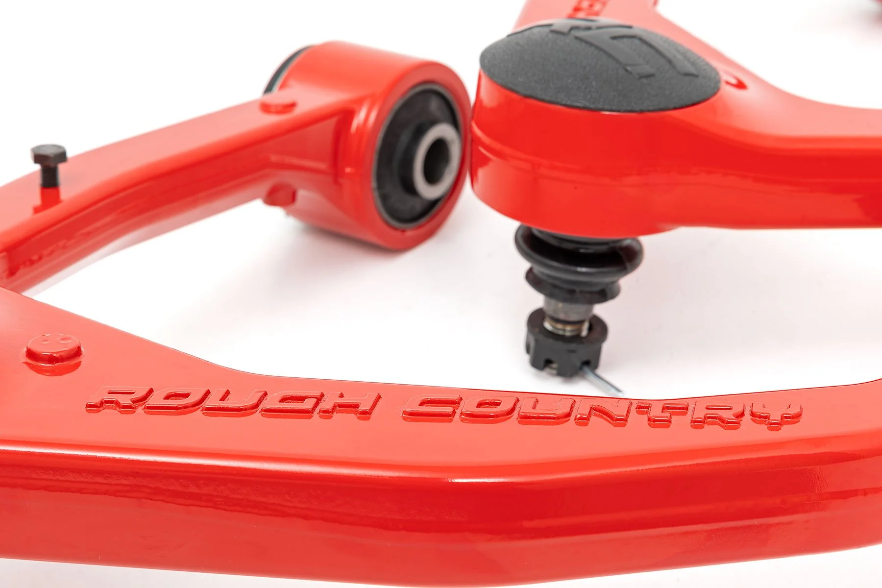 Rough Country Red Forged Upper Control Arms OE Upgrade for Toyota Tundra 07-21 76901RED - Image 2