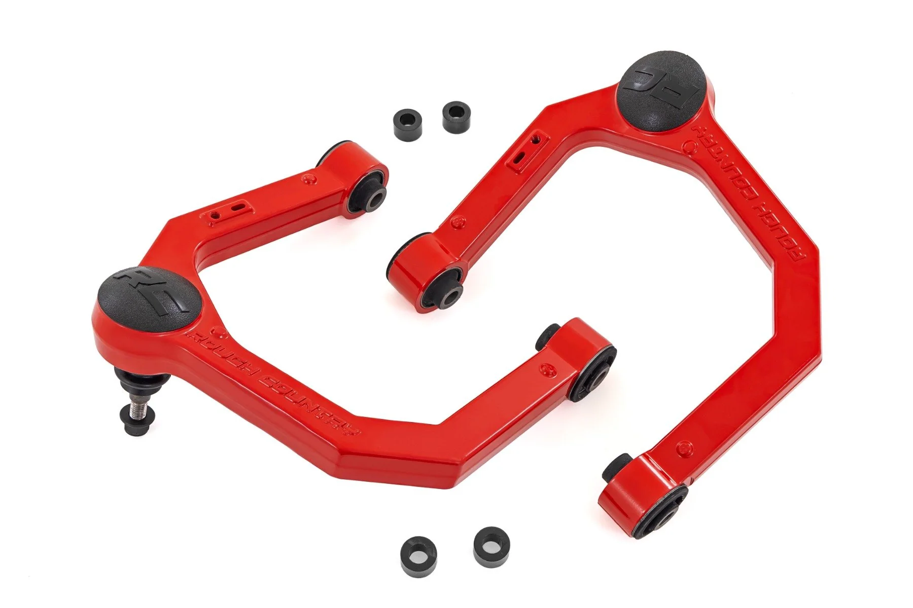 Rough Country Red Upper Control Arms | 3.5" Lift | for Ford Ranger 4WD (2024-2025) 50018RED