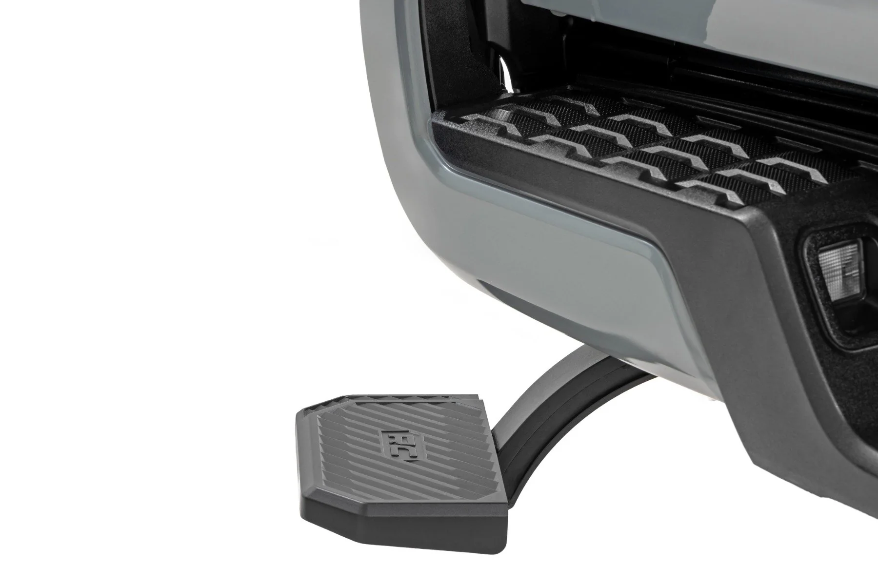 Rough Country Retractable Bed Step | Manual Pull | for Toyota Tacoma 2WD/4WD (2016-2023) PW049818