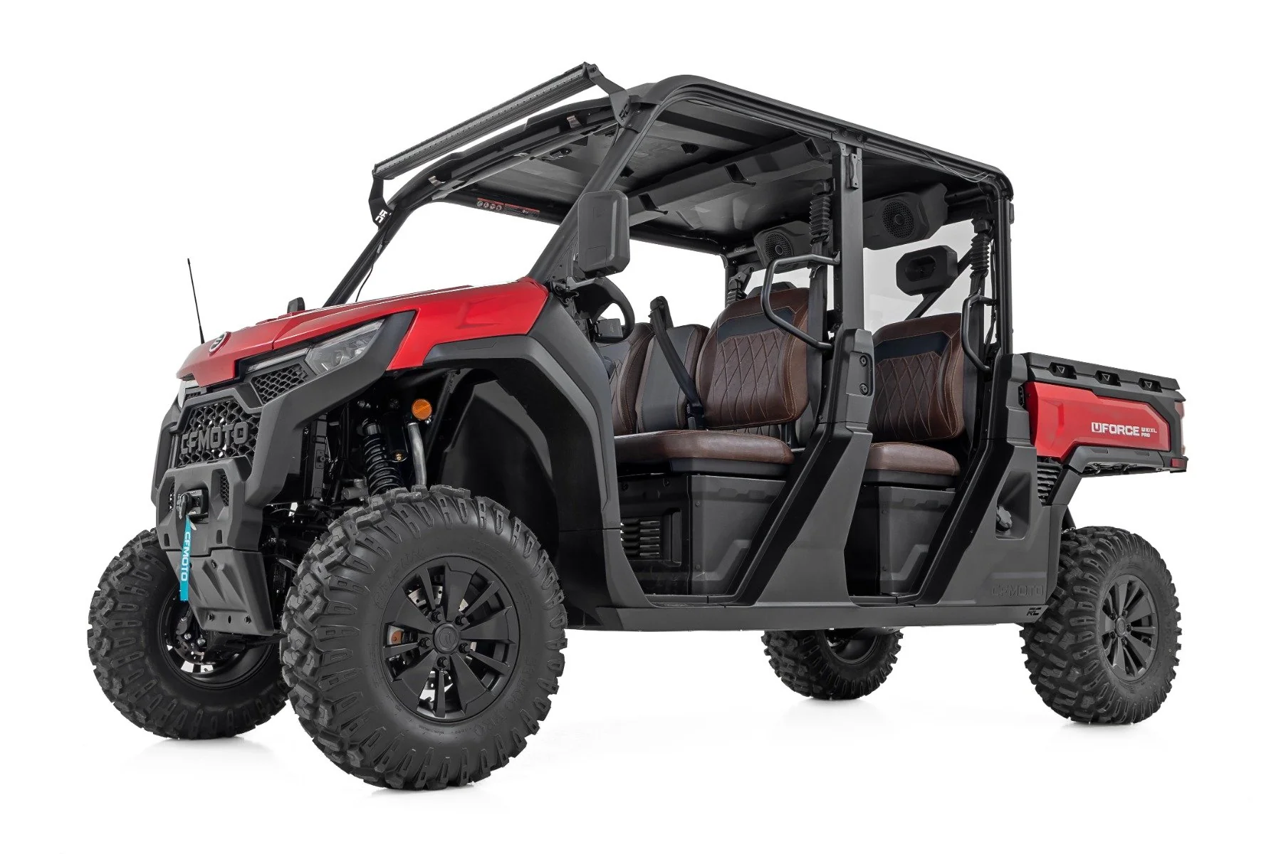 Rough Country Rocker Guard Kit | 4 Seater | CFMOTO UFORCE U10 Pro 93208 - Image 2