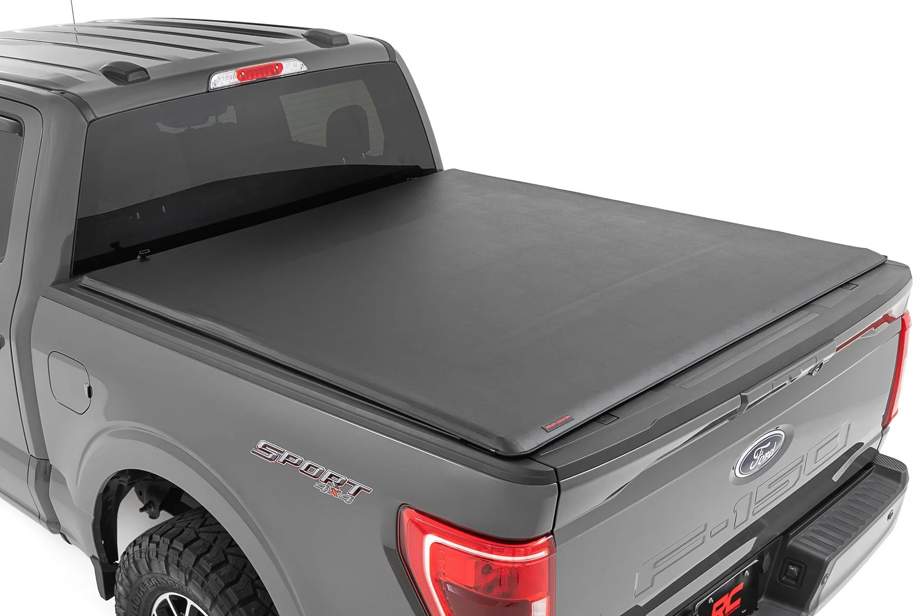 Rough Country Roll Up Bed Cover 6'7" Bed Ford F-150/Lightning/Raptor 15-23 42225650