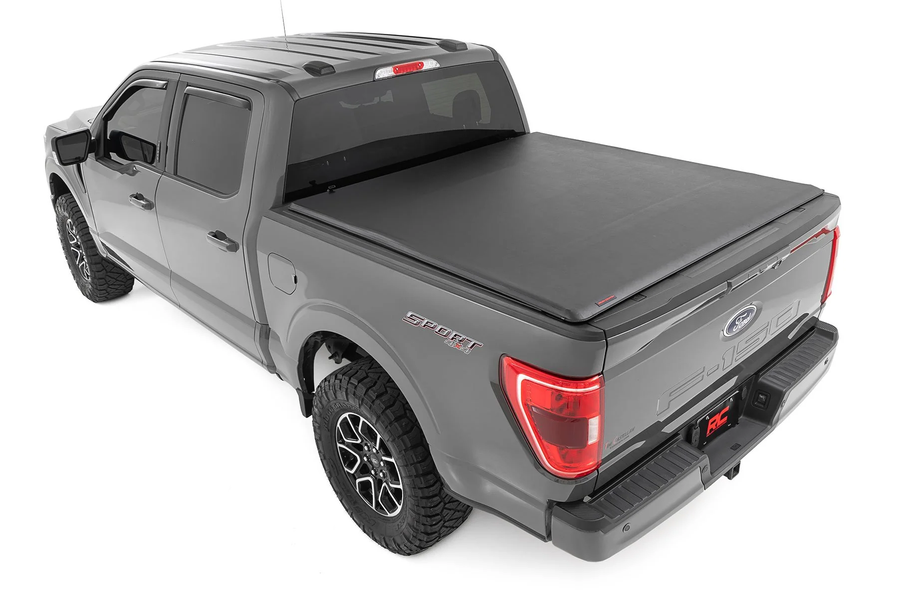 Rough Country Roll Up Bed Cover 6'7" Bed Ford F-150/Lightning/Raptor 15-23 42225650 - Image 3