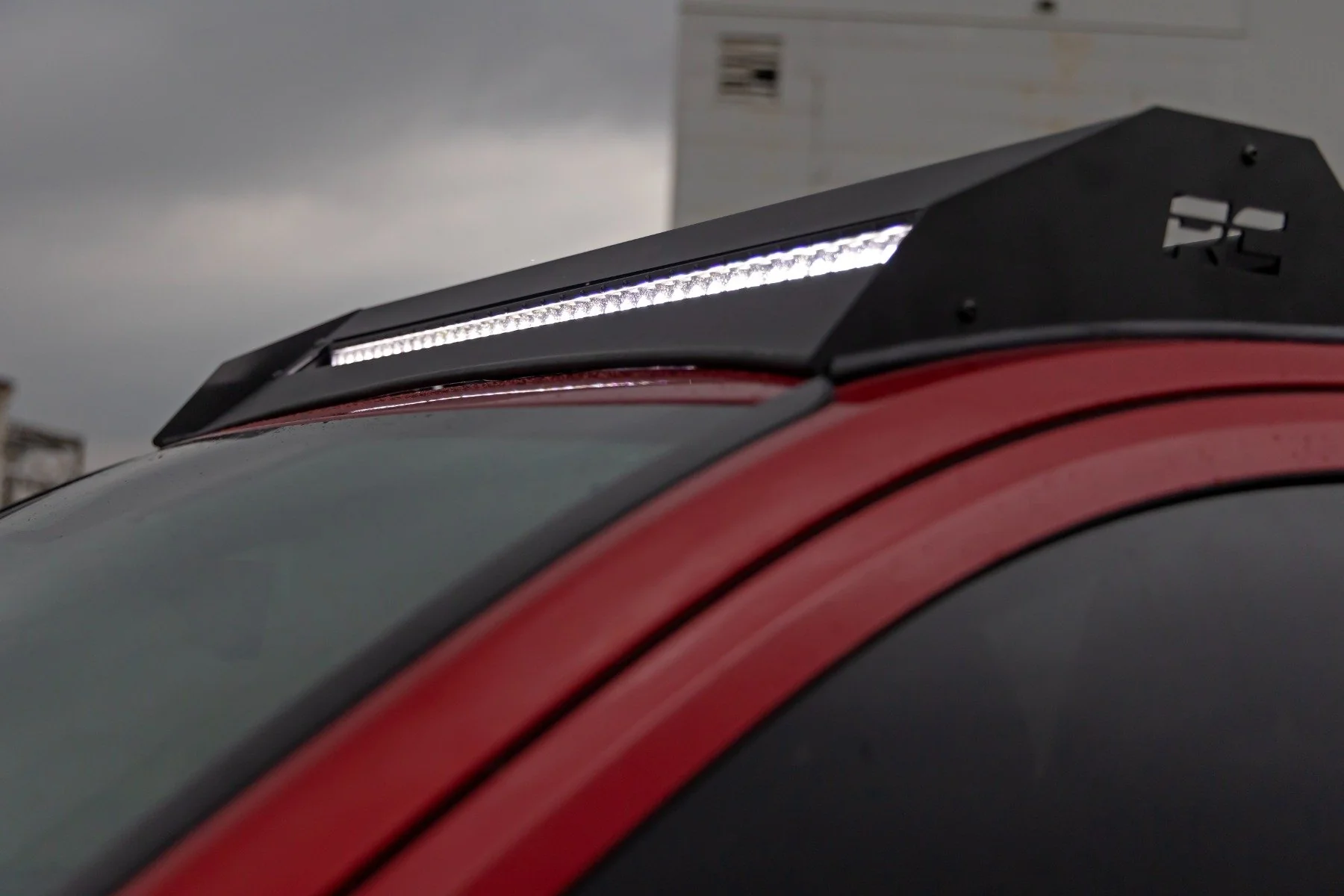 Rough Country Roof Rack 40" Black LED Toyota Tacoma 4WD 2024 72110 - Image 5
