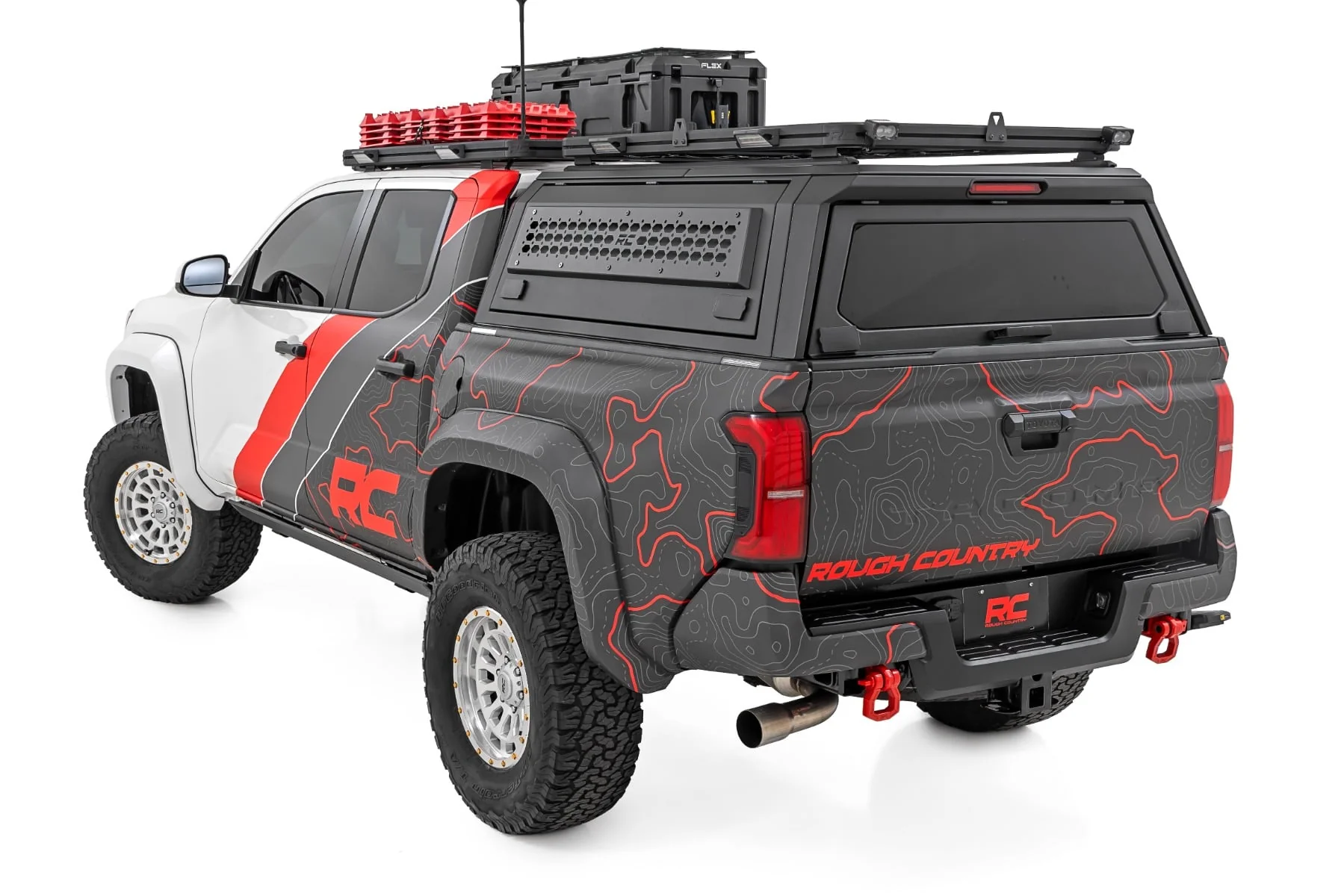Rough Country Roof Rack | Bed Cap | for Toyota Tacoma 2WD/4WD (2024-2026) 88209 - Image 3