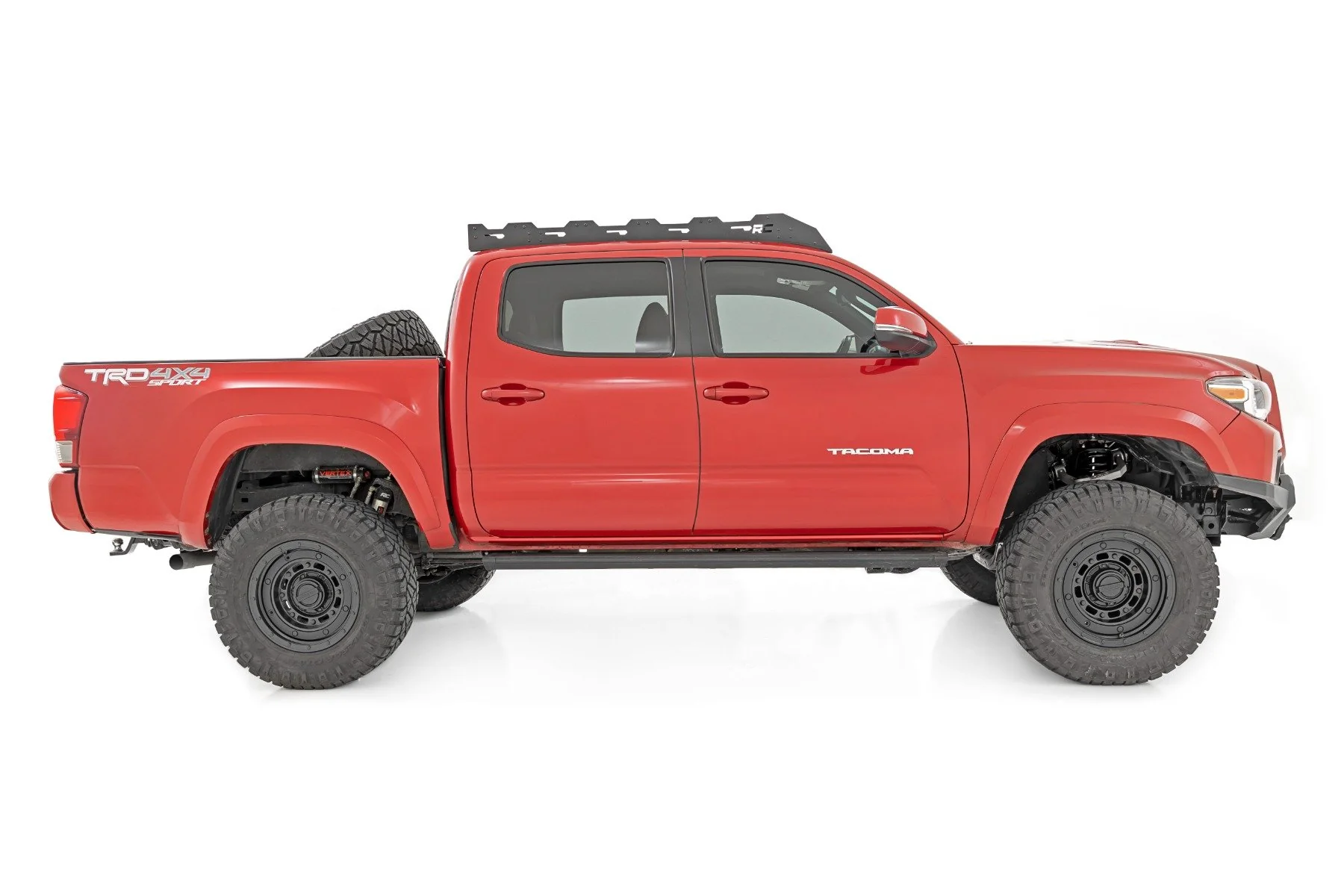 Rough Country Roof Rack Front 40-inch LED Light Toyota Tacoma Crew Cab 05-22 73107 - Image 5