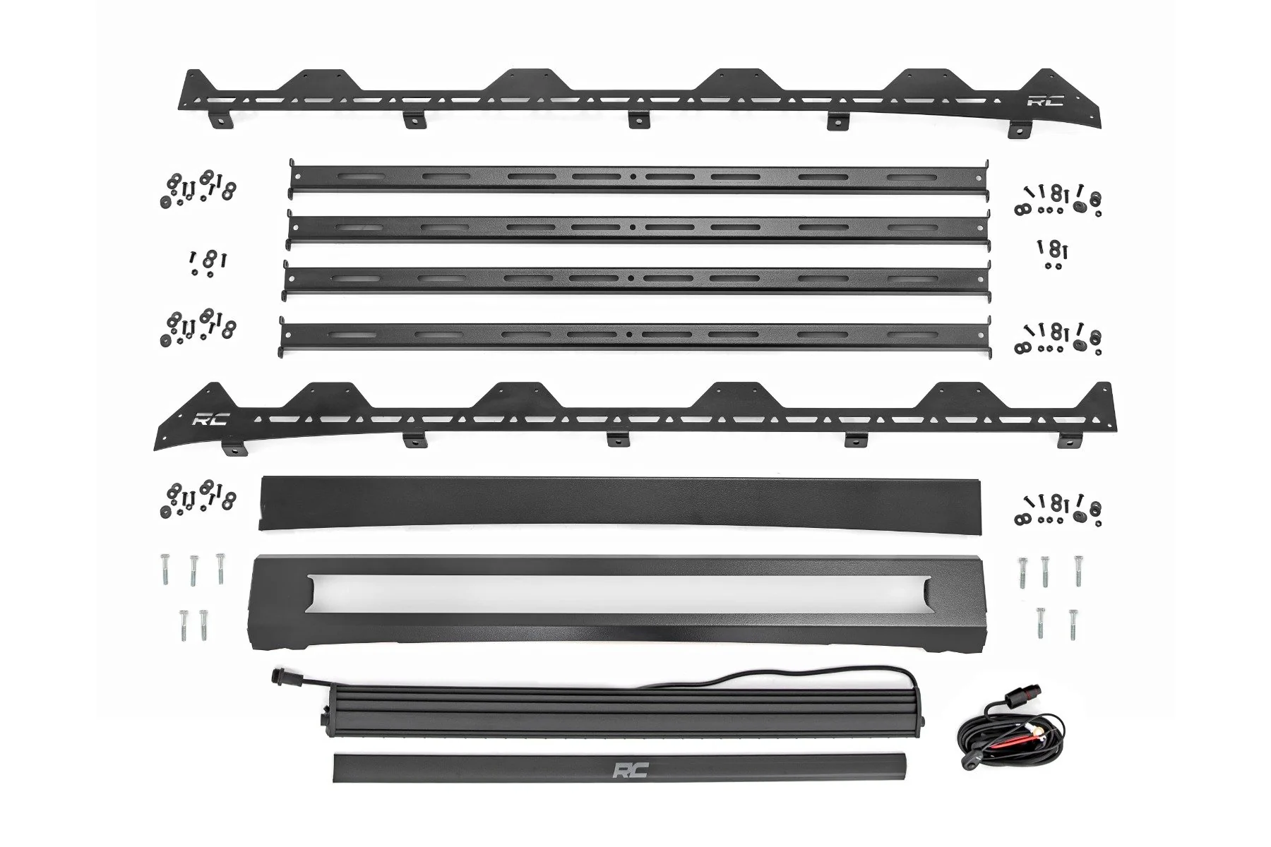 Rough Country Roof Rack w/ 40" Spectrum Series LED Polaris Xpedition ADV 5 2024 93173 - Image 6
