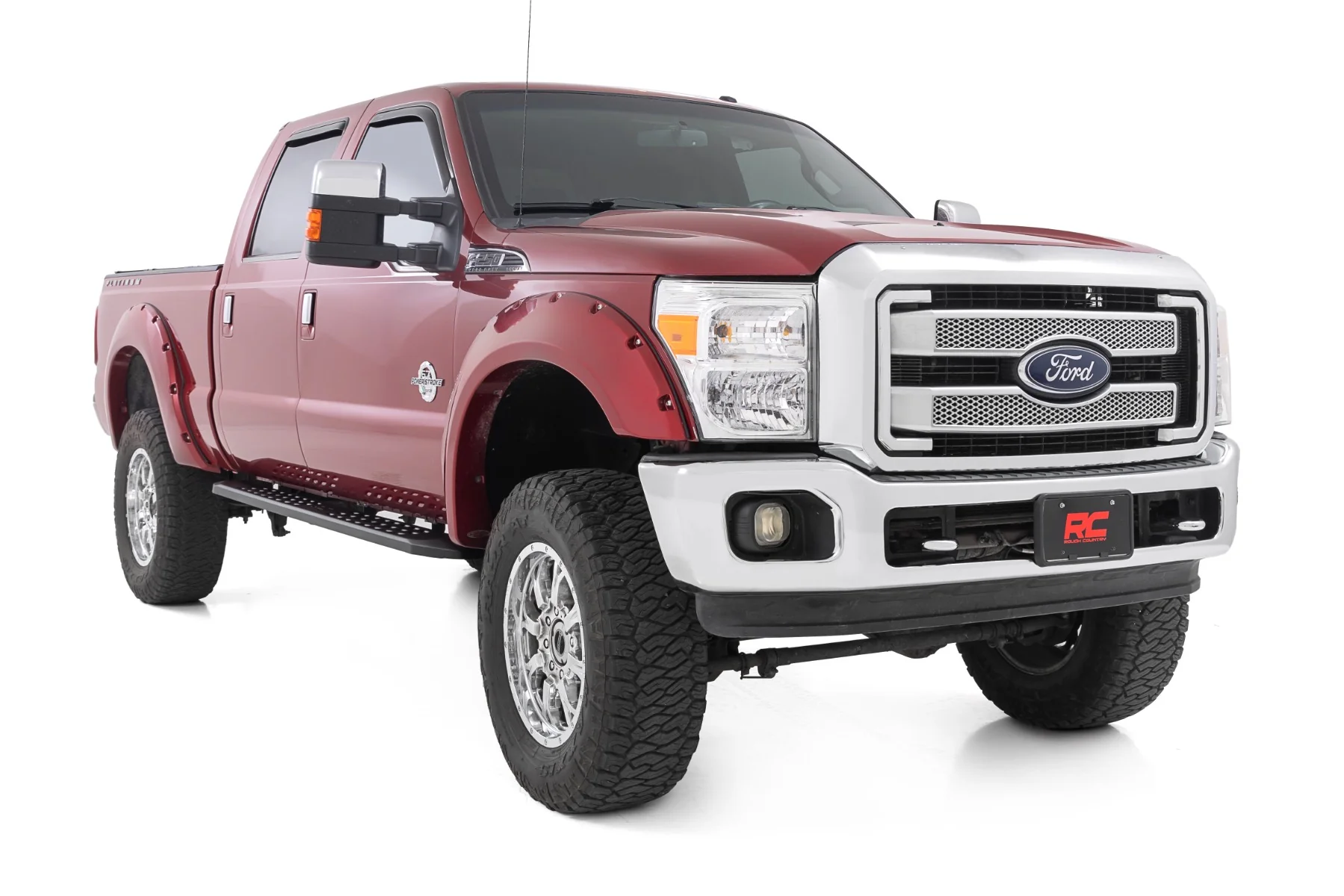 RPT2 Running Board Crew Cab Black Ford F250/F350 09-16 44009 - Image 2
