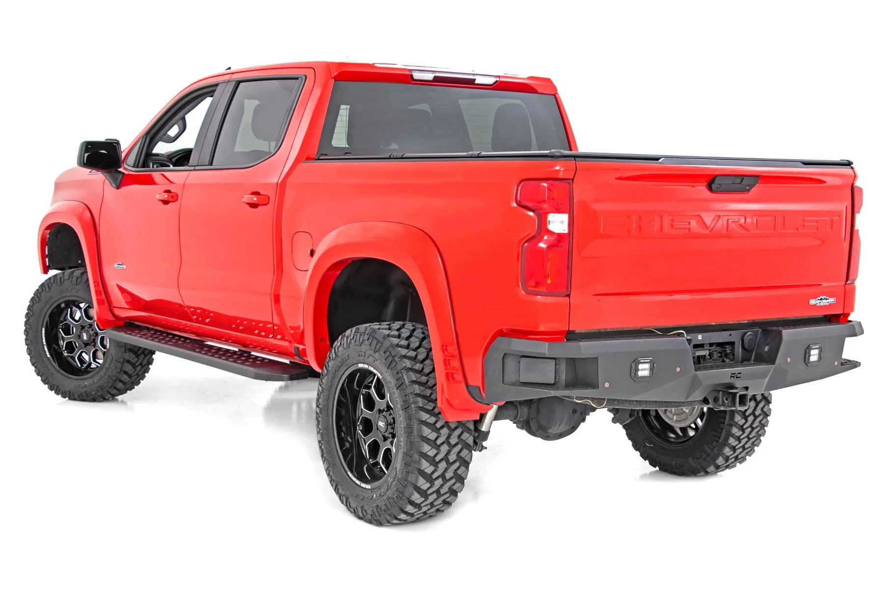 RPT2 Running Boards Crew Cab Black Chevy/GMC 1500/2500HD 19-22 44002 - Image 3