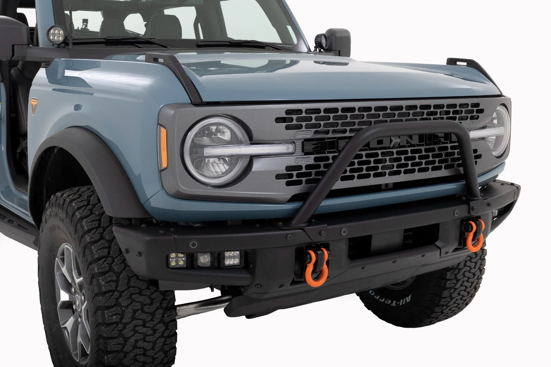 Safari Bar 3.5" Round LED OE Modular Steel Ford Bronco21-23 51112 - Image 6
