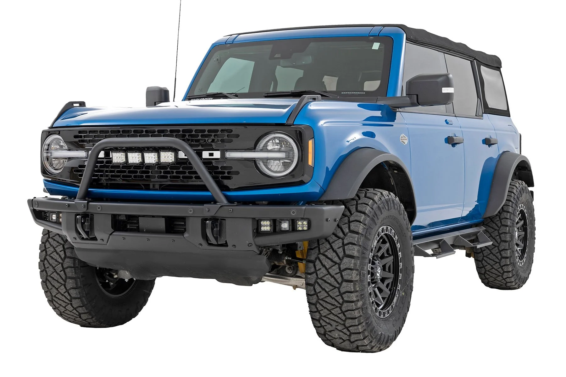 Safari Bar 3" OS Ram Quad Wide OE Modular Steel Ford Bronco 51115 - Image 2