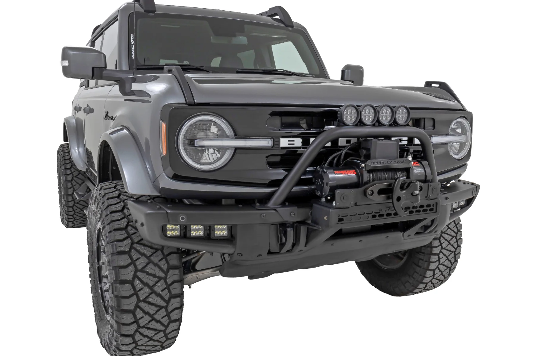 Safari Bar 6.5 In Round LED OE Modular Steel Ford Bronco 21-23 51113 - Image 4