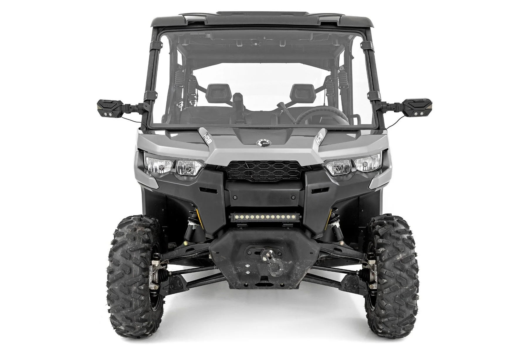 Scratch Resistant Full Windshield (fits 16-22 Can-Am Defender) 98162030 - Image 4