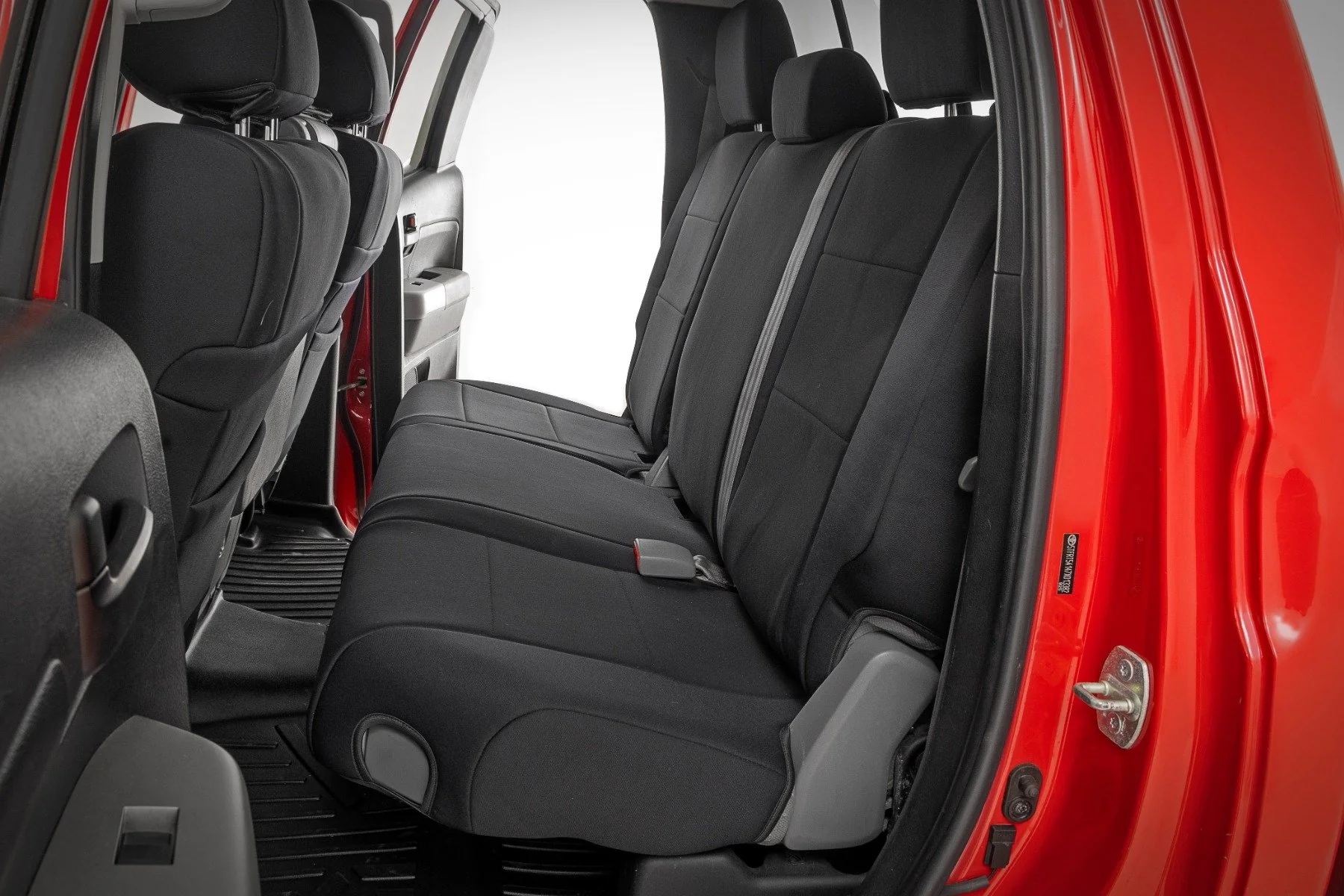 Seat Covers FR Bucket & 60/40 Rear w/o Armrest Tundra 07-13 91061 - Image 2