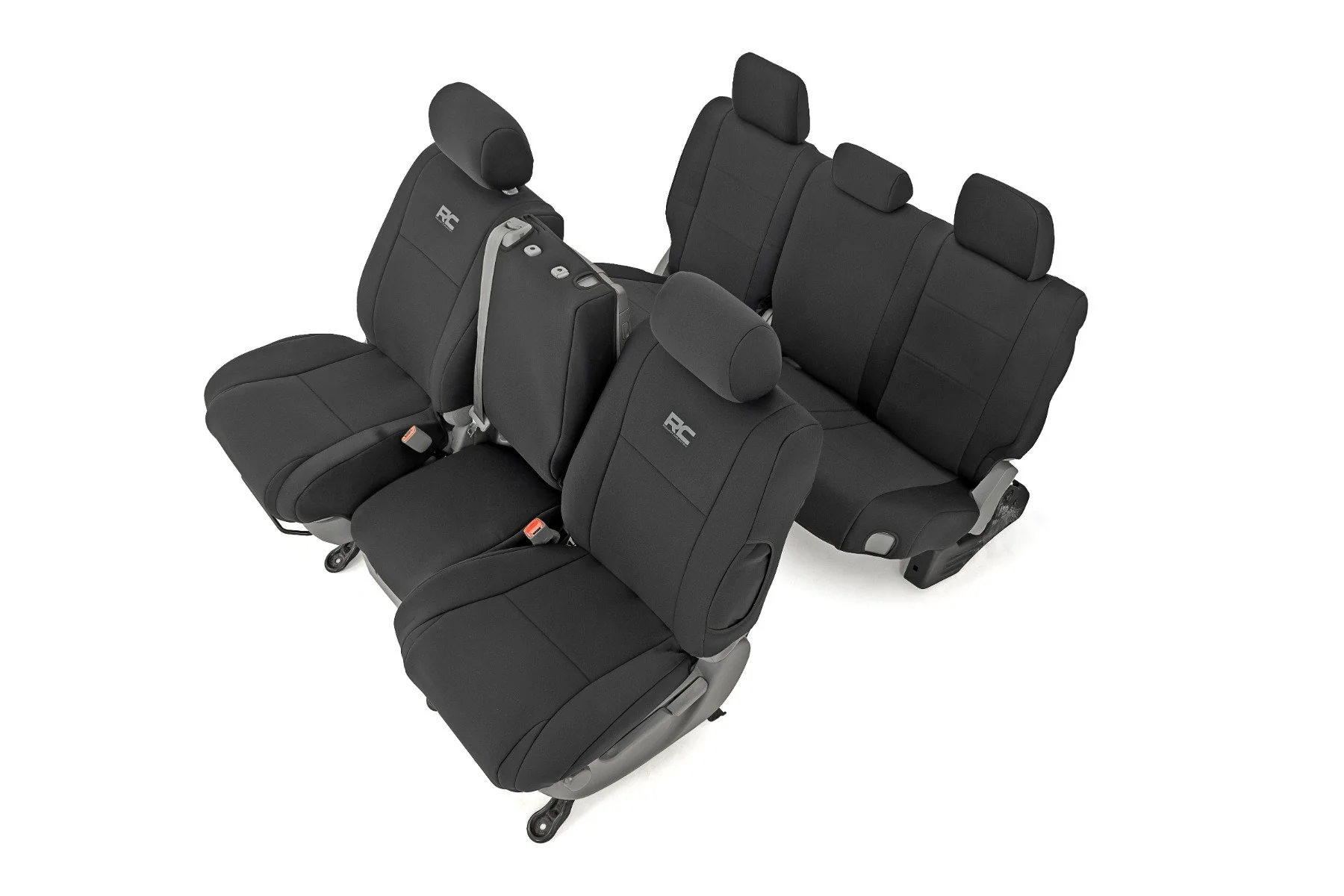 Seat Covers FR Bucket & 60/40 Rear w/o Armrest Tundra 07-13 91061 - Image 3