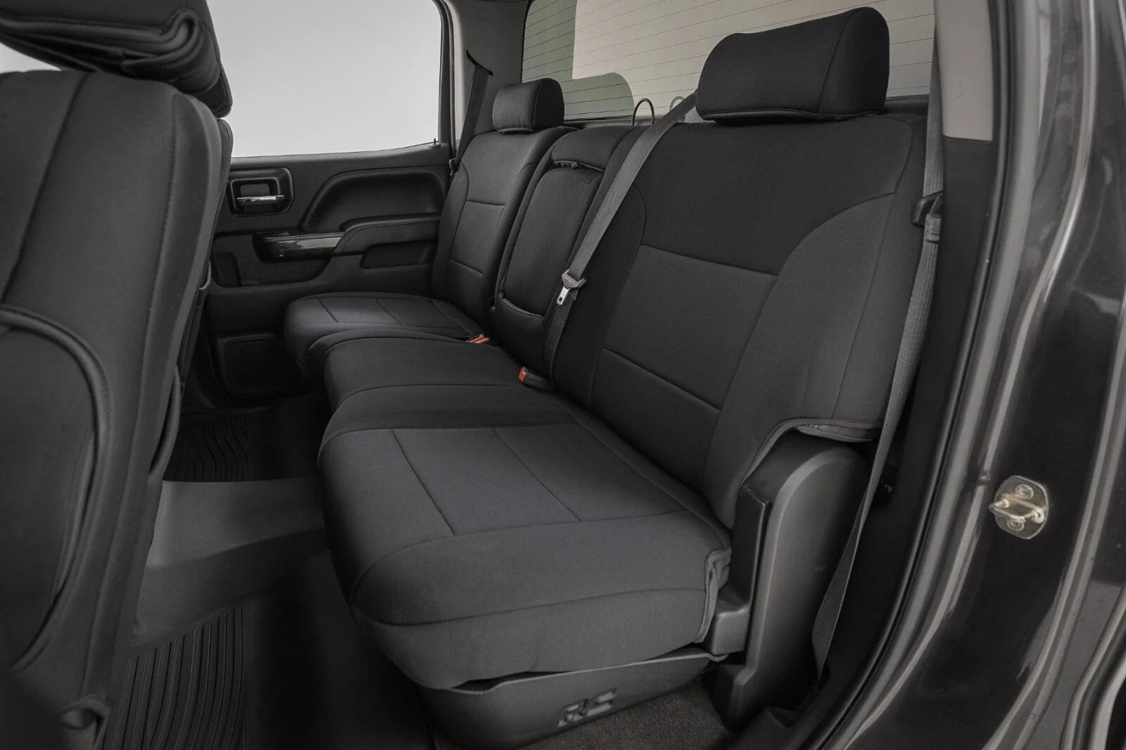 Rough Country Seat Covers FR Bucket & RR 60/40 Bench Chevy/GMC 2500/3500HD 14-25 91070 - Image 2