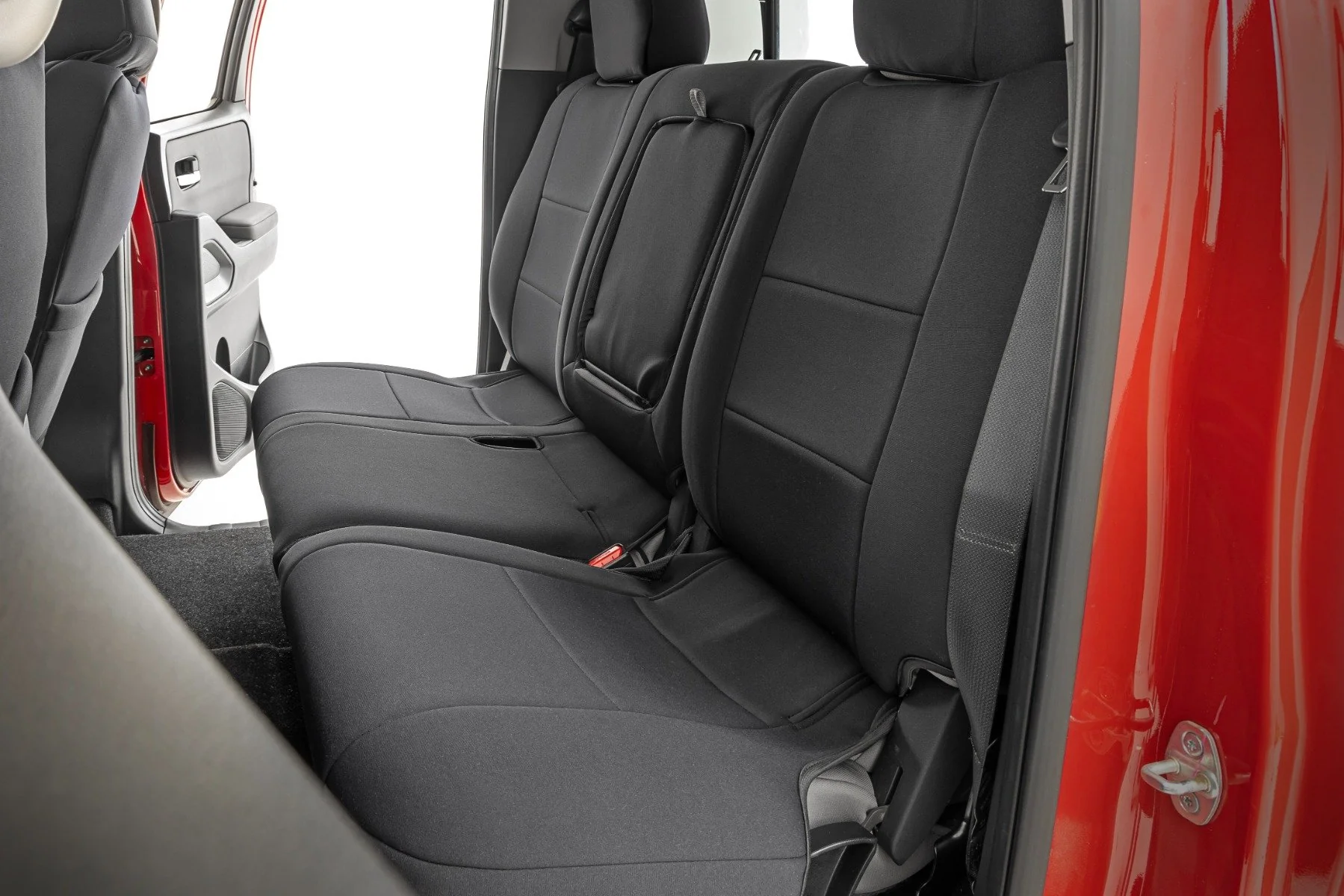 Seat Covers FR RR Crew Cab Nissan Frontier 2WD/4WD 22-23 91058 - Image 3