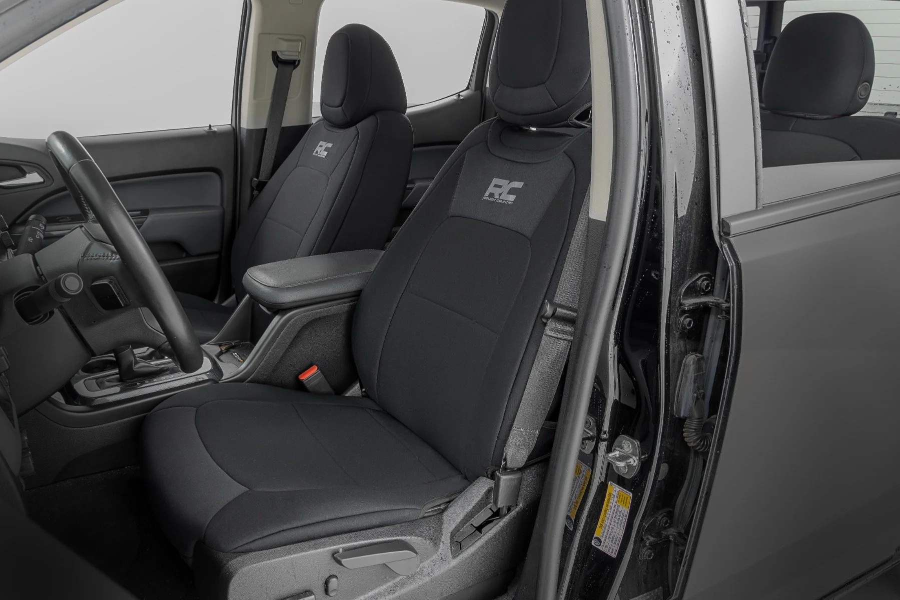 Seat Covers Frnt Bucket Rear Bench Chevy/GMC Canyon/Colorado 15-22 91051 - Image 2