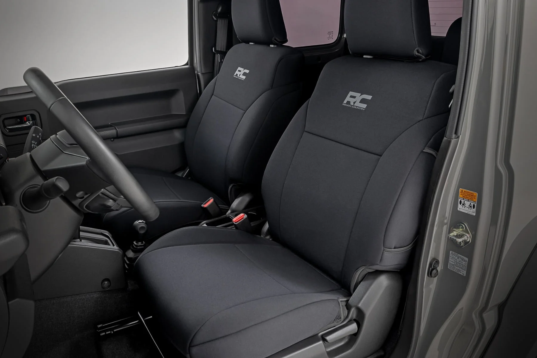 Rough Country Seat Covers | Front & Rear | for Suzuki Jimny (2-Door) 2018-2025 91072