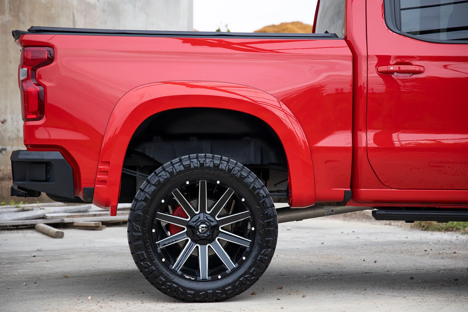 SF1 Fender Flare Chevy Silverado 1500 19-22 Black F-C319201A-GBA - Image 6