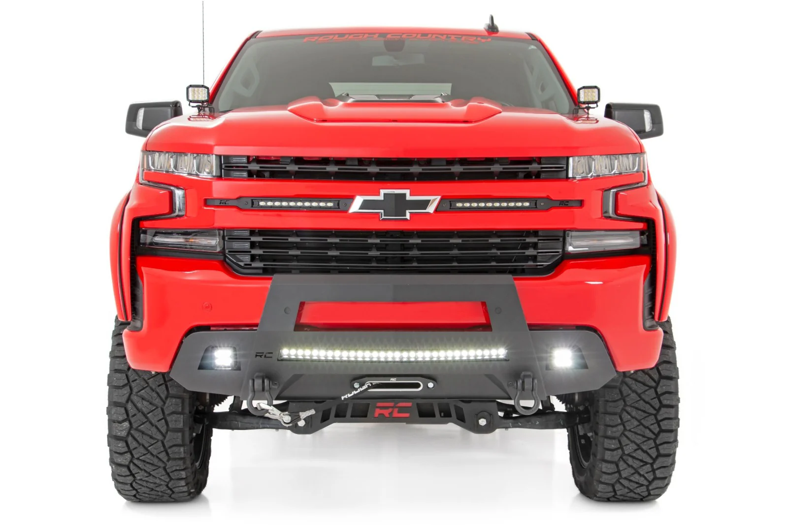 SF1 Fender Flares Chevy Silverado 1500 2WD/4WD 19-24 F-C319201A - Image 4