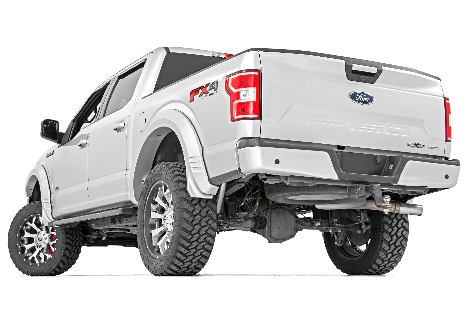 Rough Country SF1 Fender Flares UX Ingot Silver Metallic for Ford F-150 2015-17 F-F315110-UX - Image 4