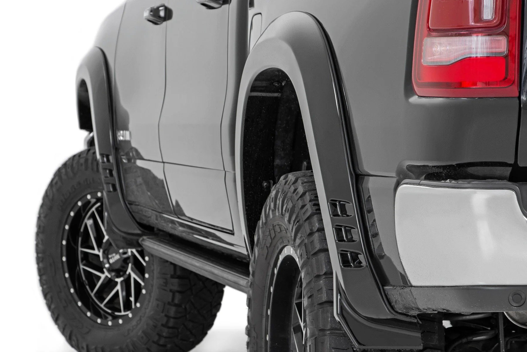 Rough Country SF1 Fender Flares White for Ram 1500 2WD/4wd 19-25 F-D319201-GW7