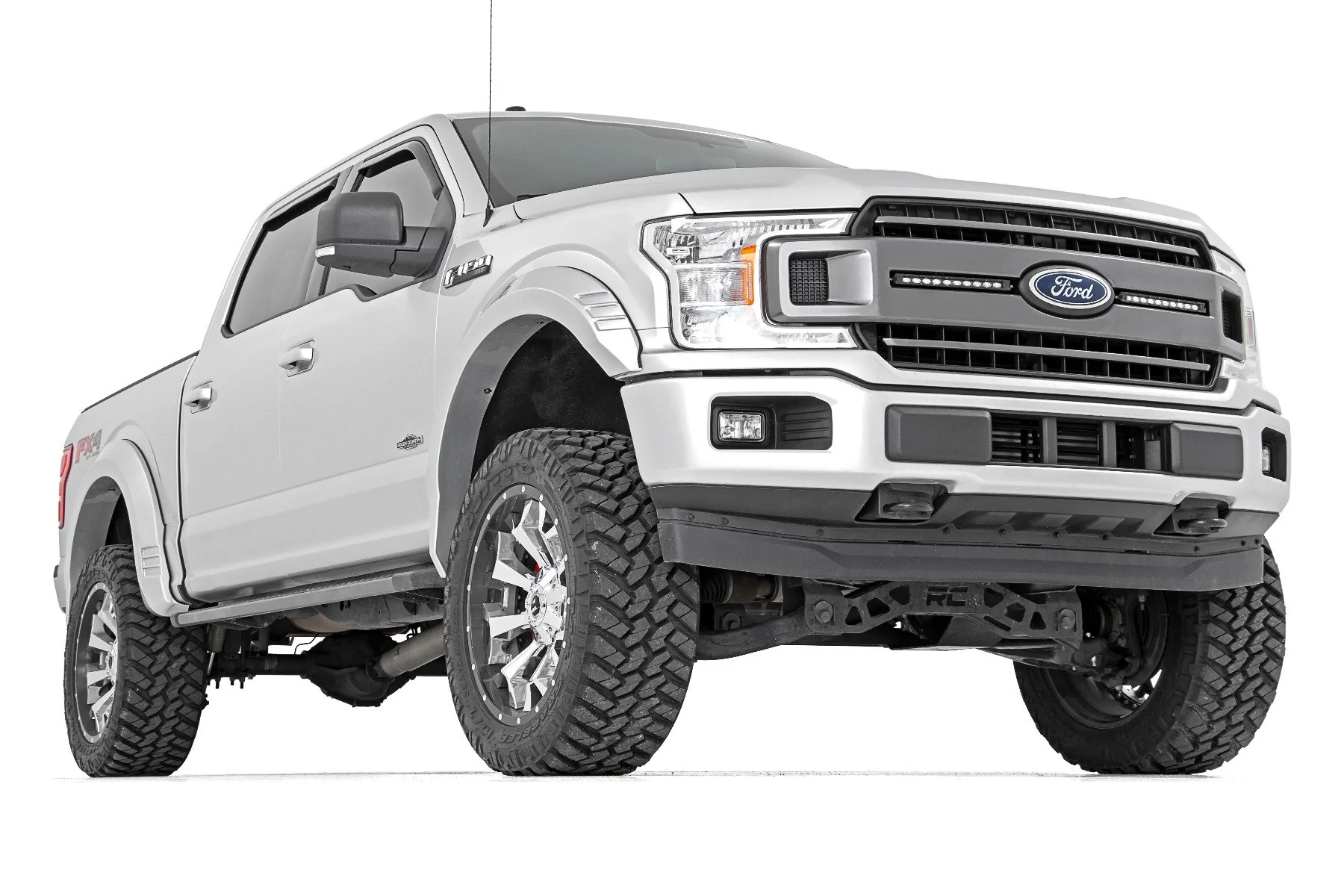Rough Country SF1 Fender Flares Z1 Oxford White for Ford F150 18-20 F-F318201-Z1 - Image 3