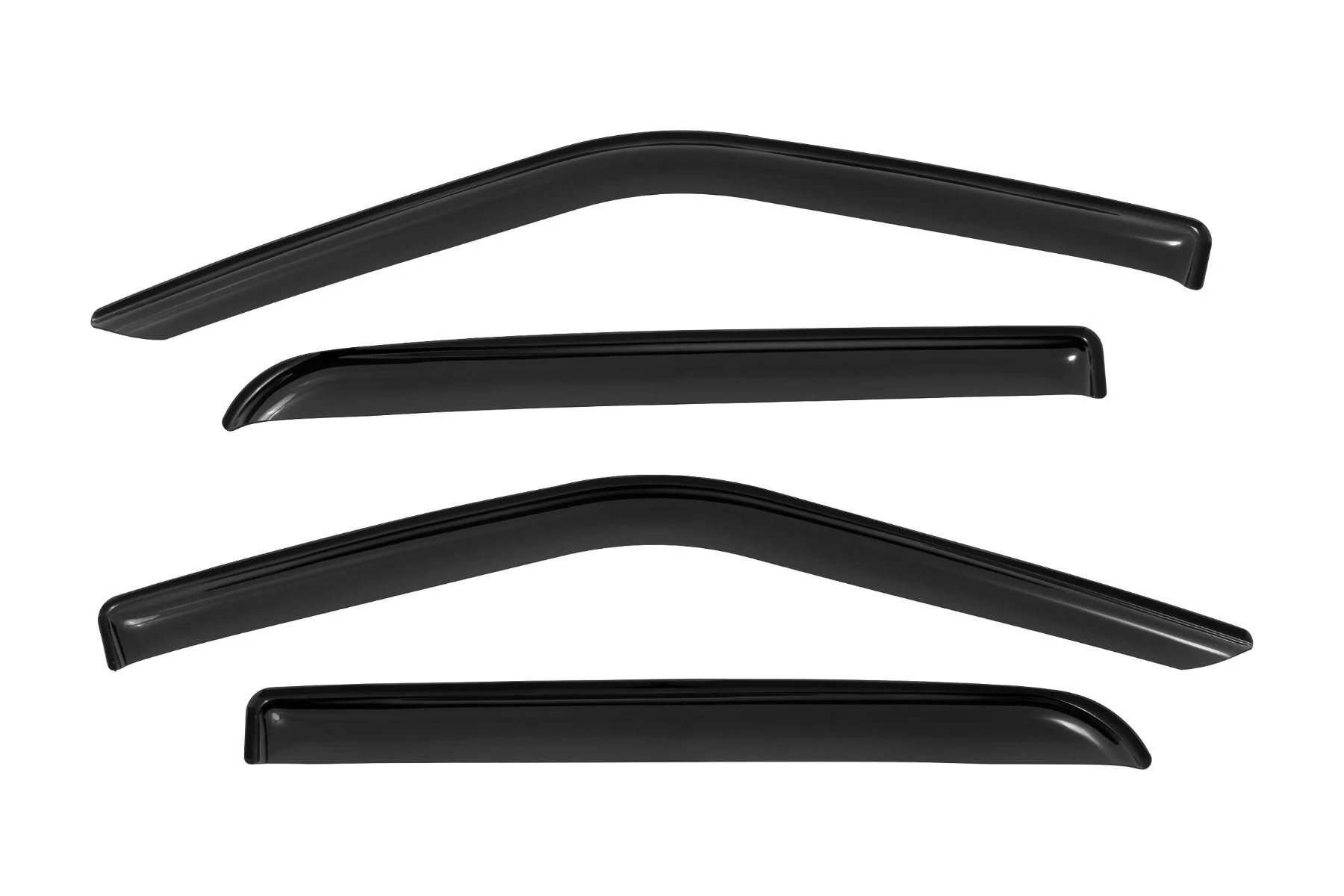 Rough Country Side Window Deflectors | Tape On Rain Guard | for Ford F-150 (17-25)/F-250 (15-26) 931524 - Image 3