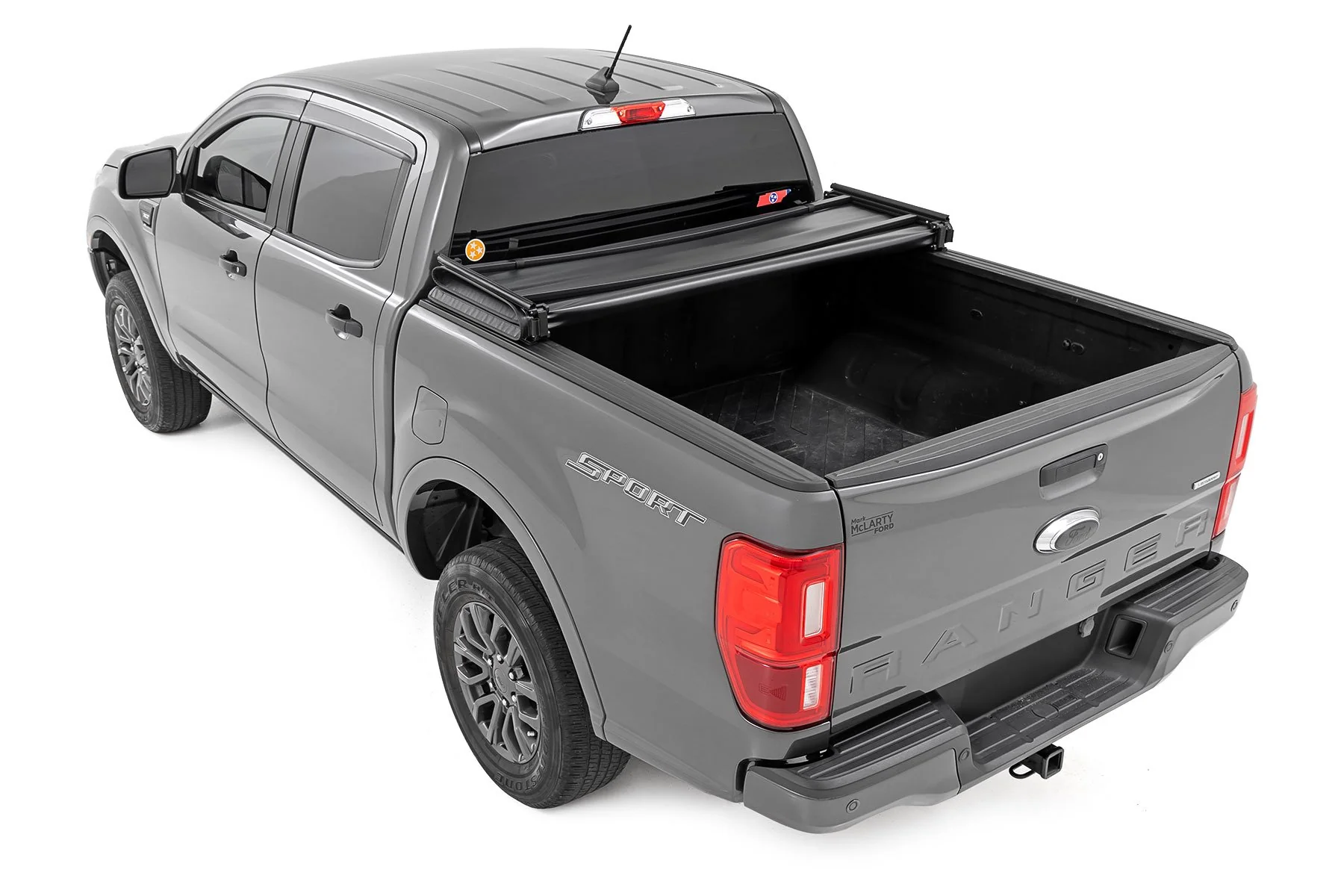 Rough Country Soft Tri-Fold Bed Cover | 5' Bed | for Ford Ranger 2019-2023 41219500A - Image 5