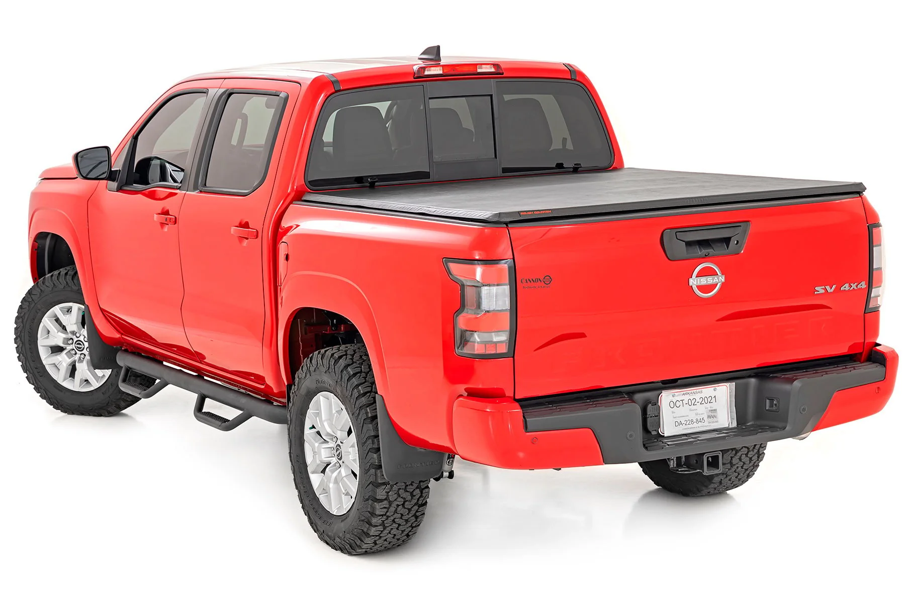 Rough Country Soft Tri-Fold Bed Cover | 5' Bed | for Nissan Frontier 2022-2025 41805522A - Image 2