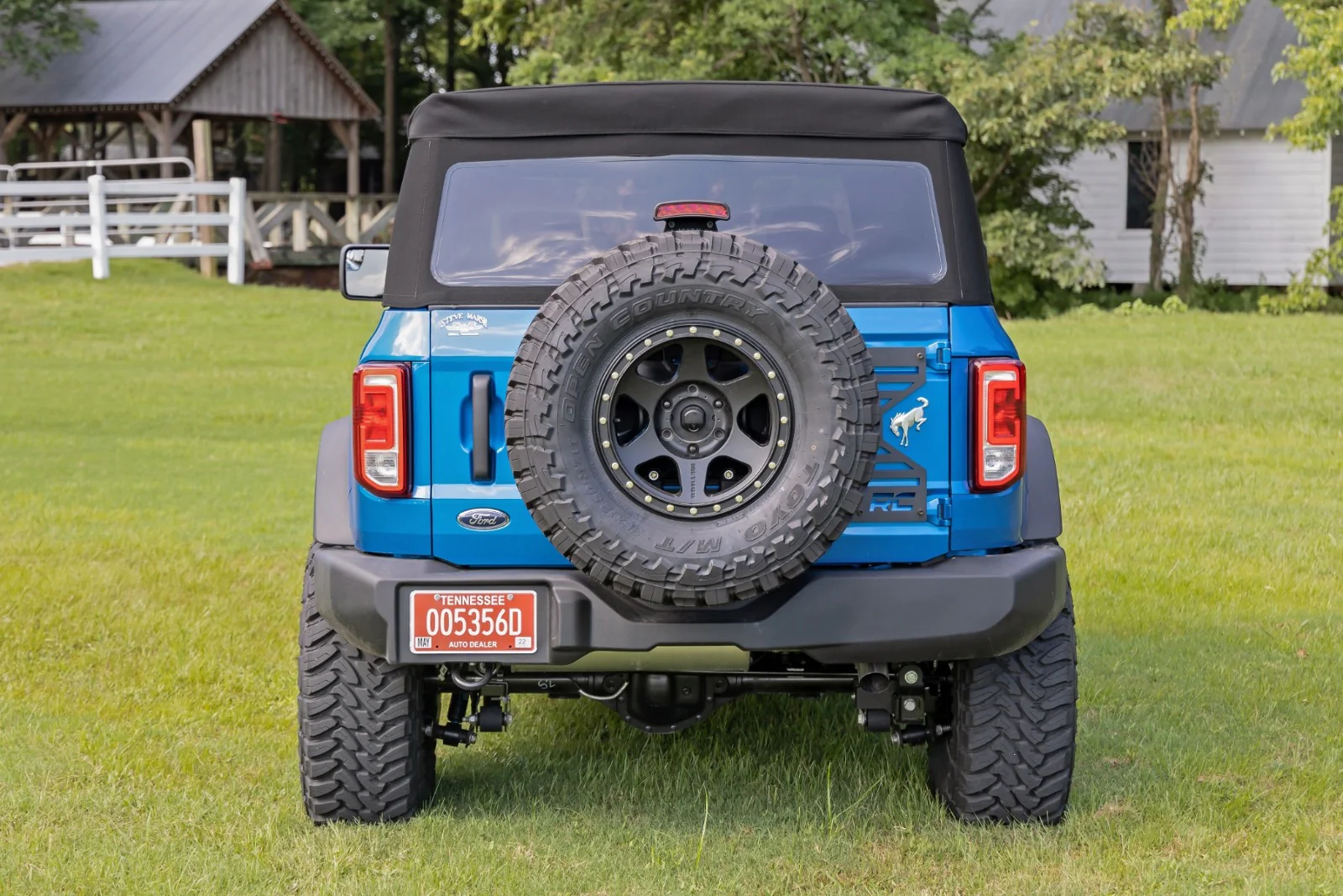 Spare Tire Relocation Ford Bronco 4WD 2021 51053 - Image 5