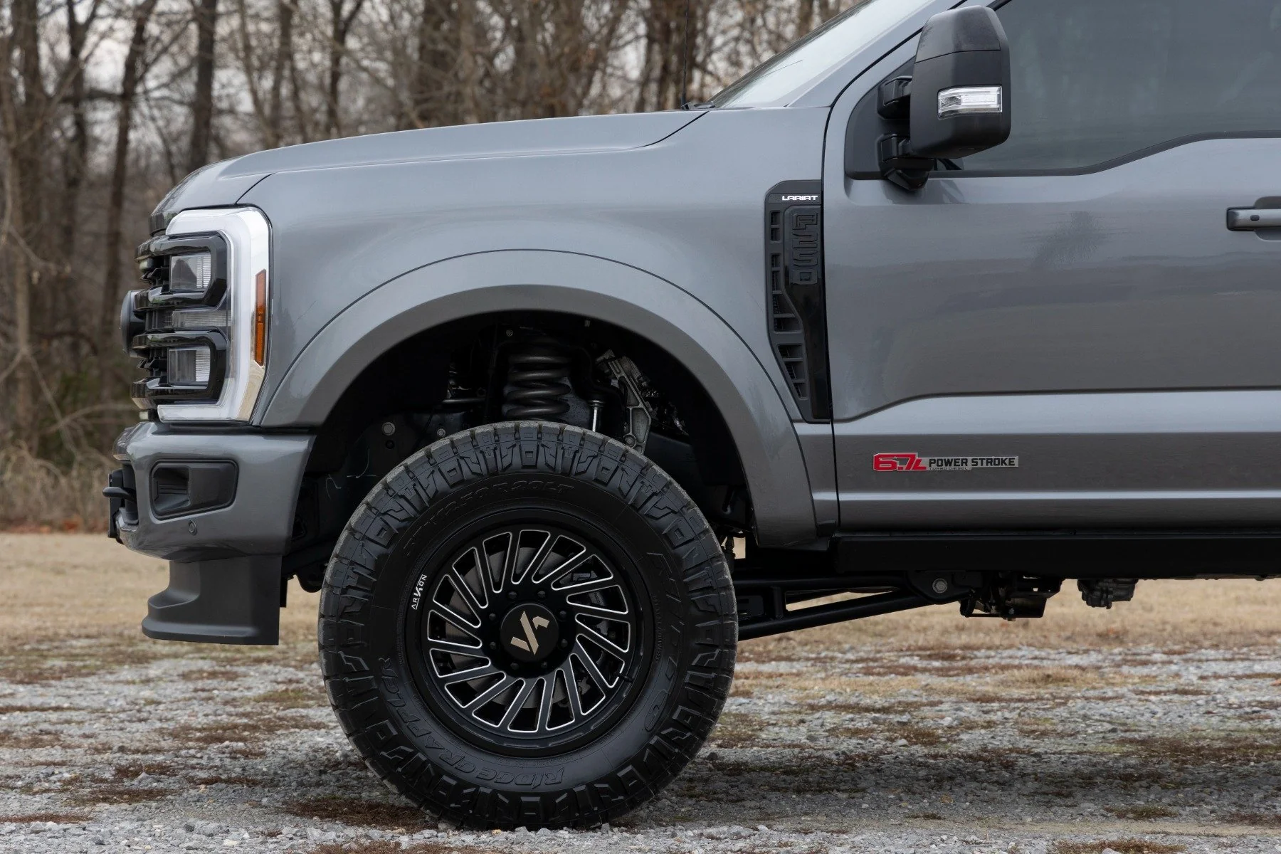 Rough Country Sport Fender Flares M7 Carbonized Gray for Ford F250/F350 23-25 S-F20231-M7 - Image 6