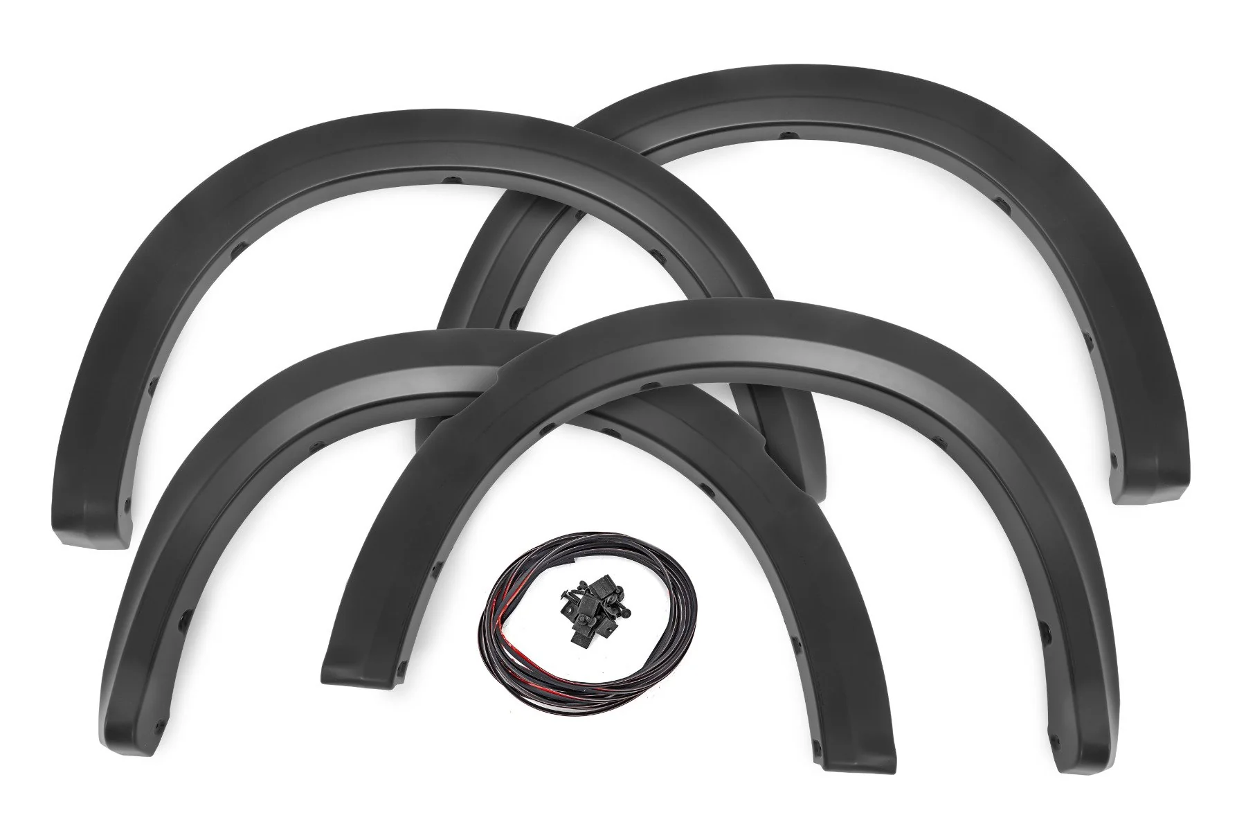 Rough Country Sport Fender Flares PAU Granite Crystal for Ram 1500 09-18 S-D10912-PAU