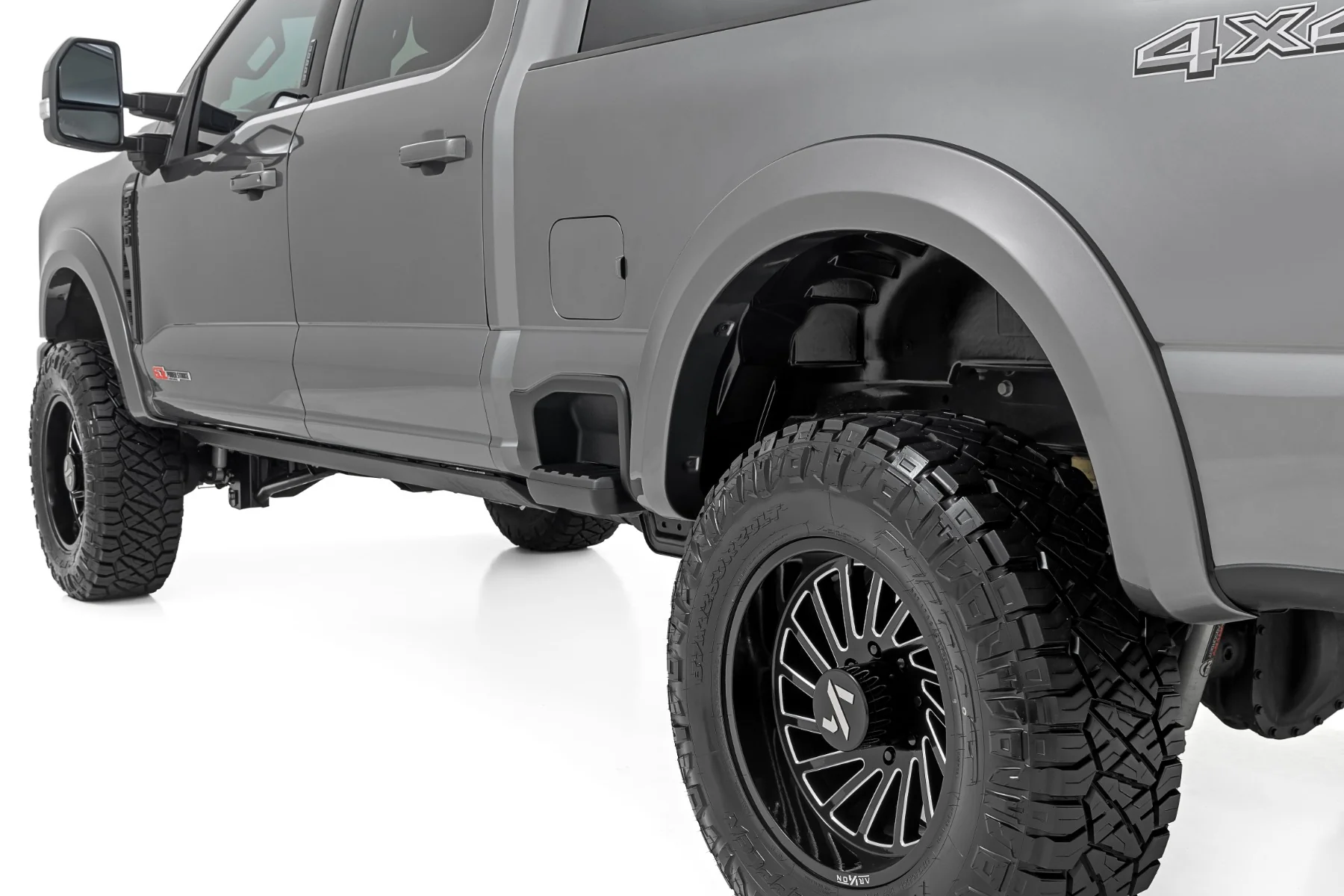 Rough Country Sport Fender Flares UM Agate Black for Ford F250/F350 23-25 S-F20231-UM - Image 2