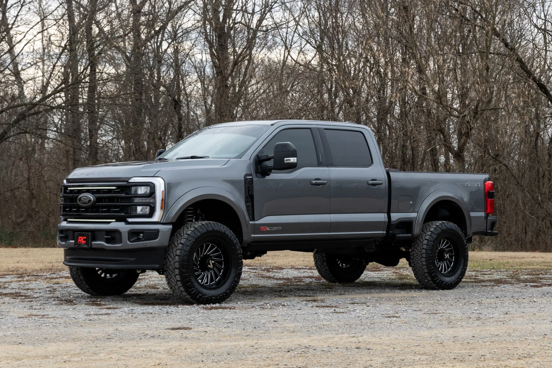 Rough Country Sport Fender Flares UM Agate Black for Ford F250/F350 23-25 S-F20231-UM - Image 4