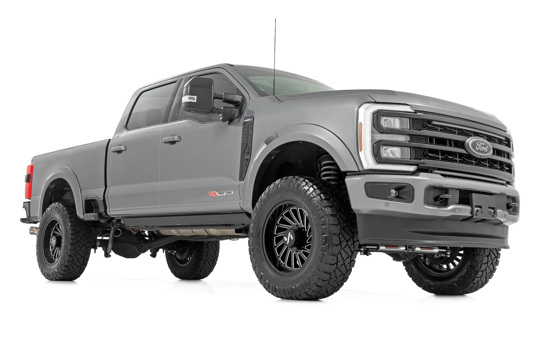 Rough Country Sport Flares D1 Stone Gray for Ford F250/350 Superduty 23-25 S-F20231-D1 - Image 3