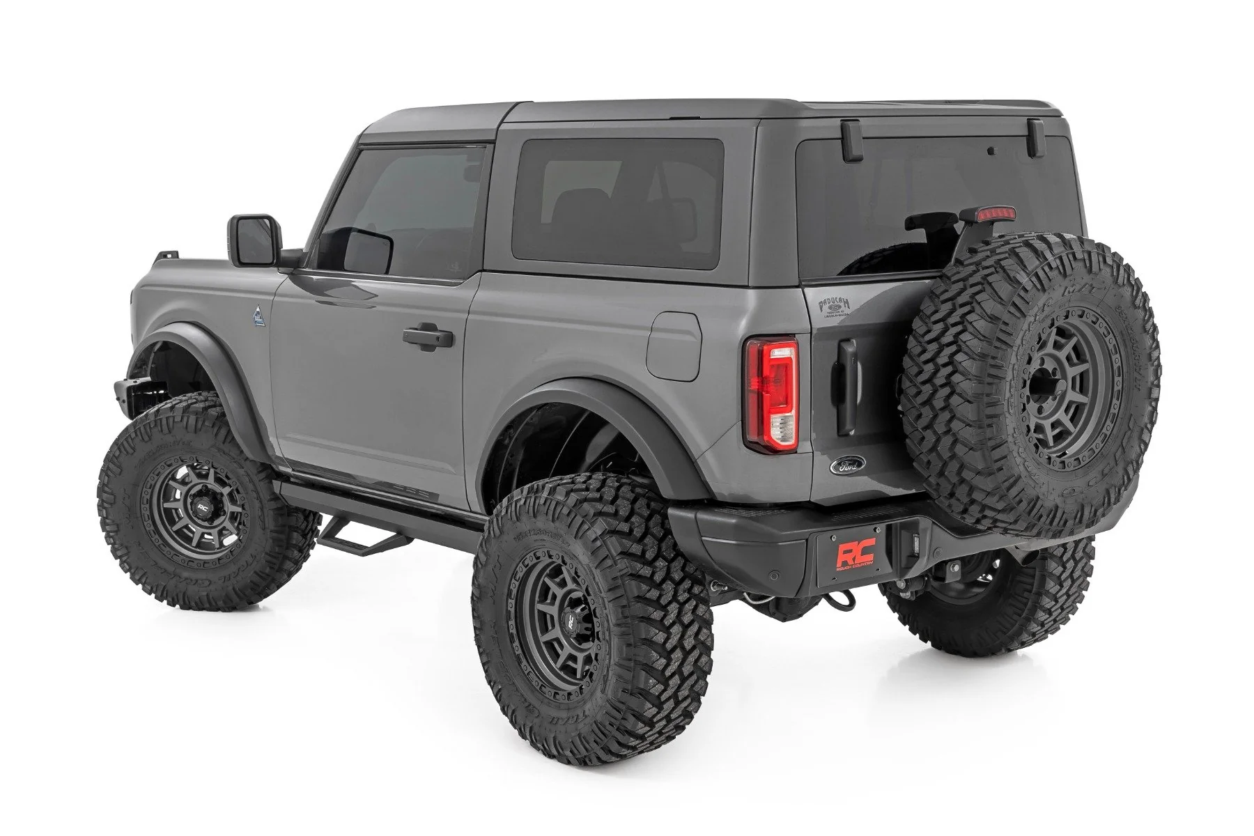 Rough Country SRL2 Adjustable Aluminum Step | 2 Door | for Ford Bronco 4WD 21-24 51038 - Image 4