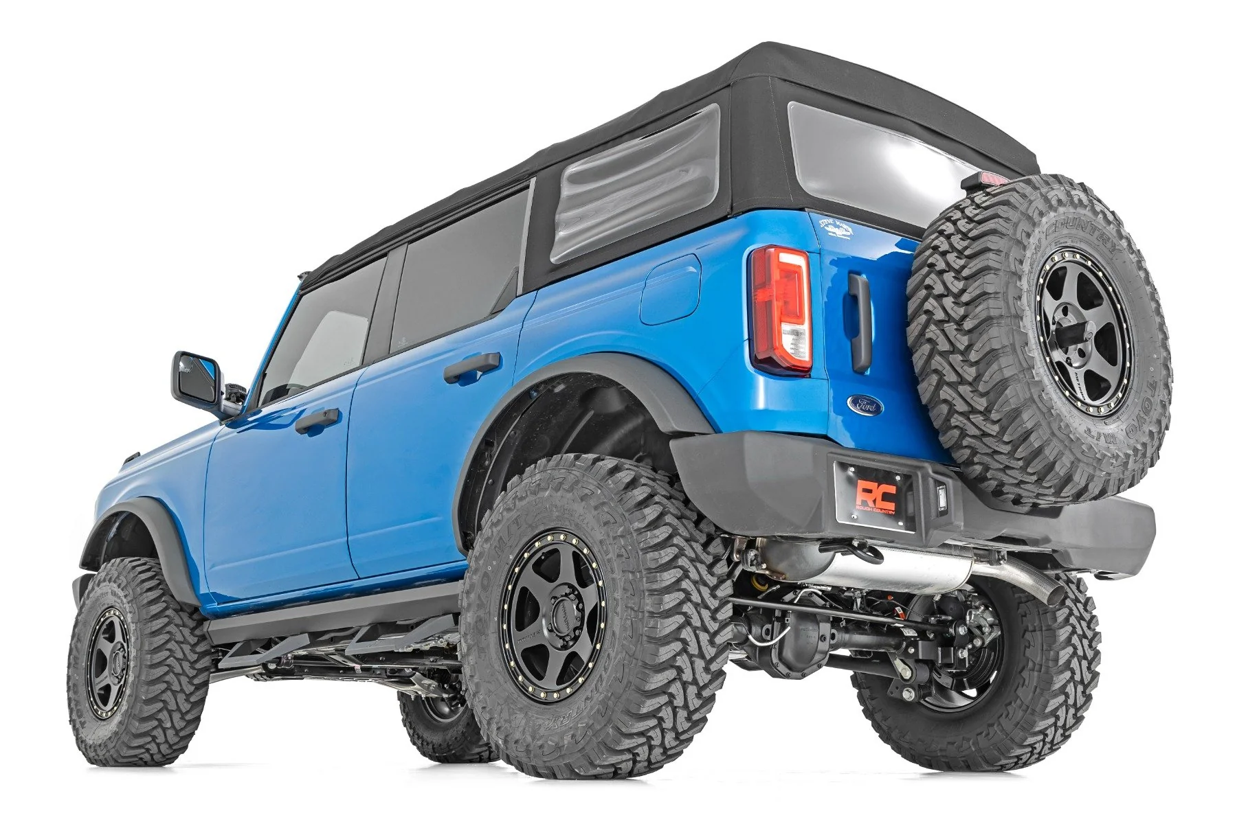SRX2 Adjustable Aluminum Side Steps Ford Bronco 2021-2022 51029 - Image 4