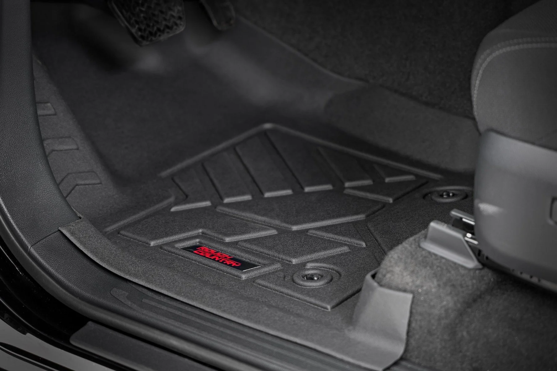 Rough Country Sure-Fit Floor Mats Front & Rear for Toyota 4Runner 2025 SM71324 - Image 2