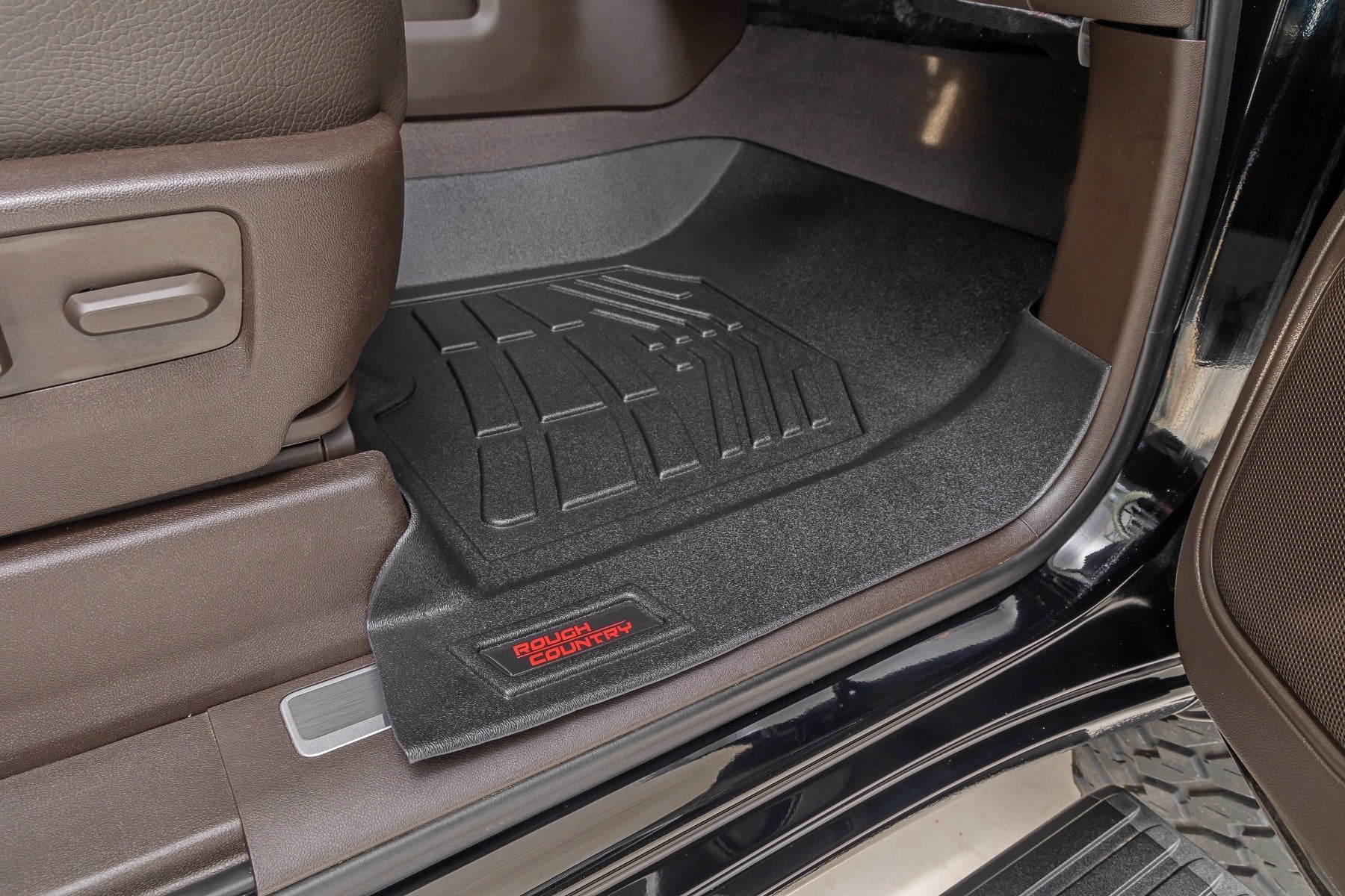 Rough Country SureFit Floor Mats Front Chevy/GMC 1500/2500HD/3500HD 19-25 SM2161 - Image 6