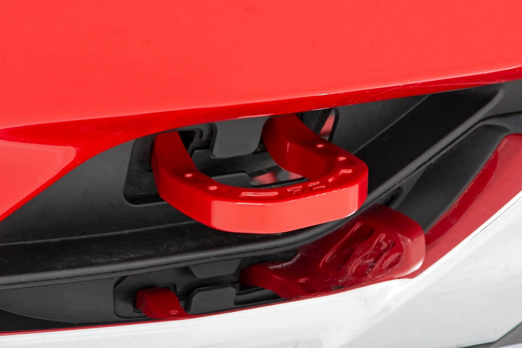 Tow Hooks Forged Red Chevy Silverado 1500 2WD/4WD 2014-2018 - RS134
