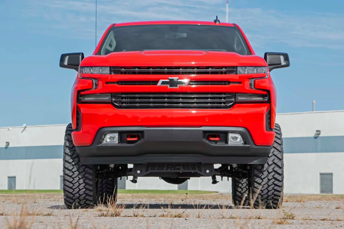 Tow Hooks Forged Red Chevy Silverado 1500 2WD/4WD 2019-2023 - RS132 - Image 3