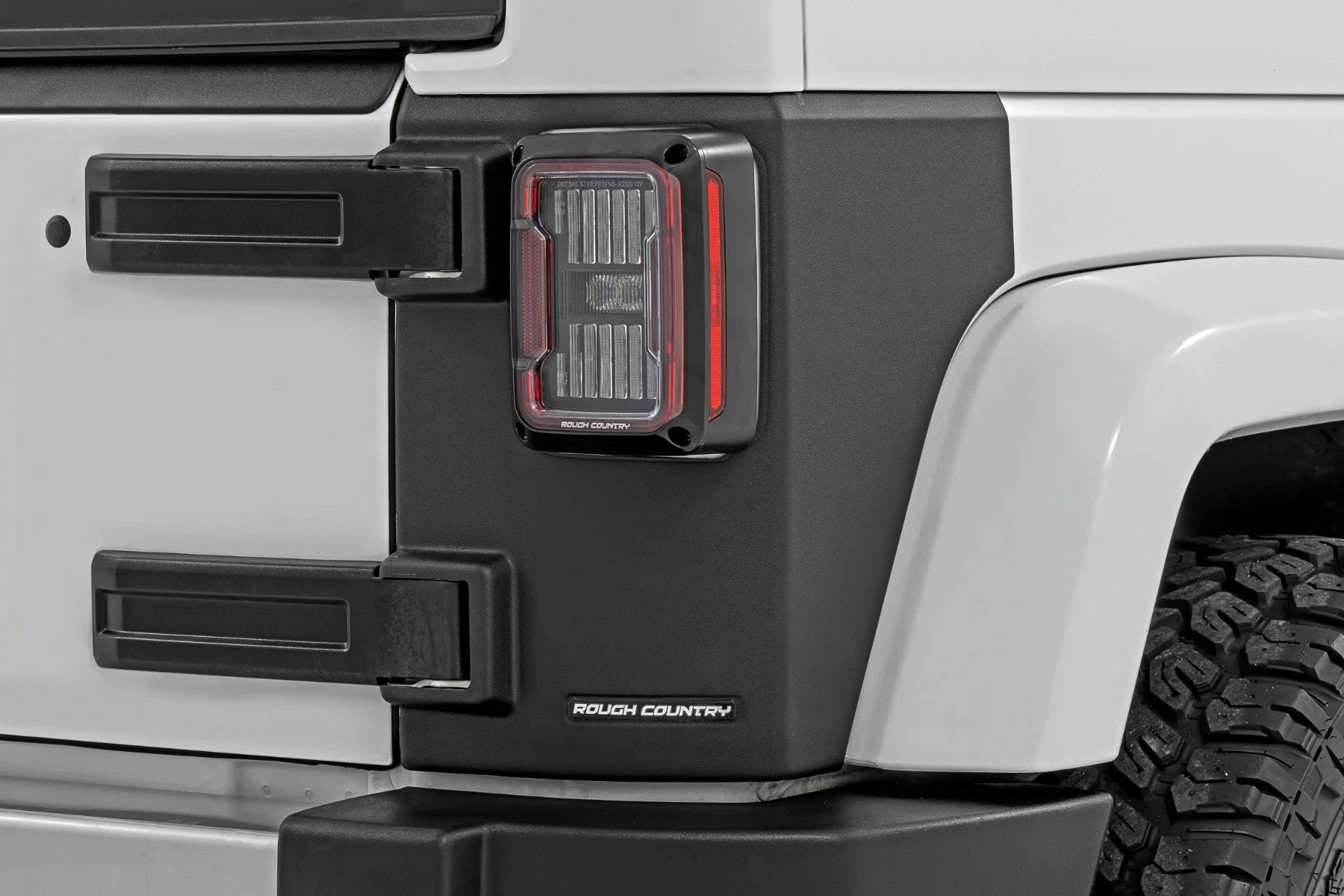 Trail Cladding Rear Corners Jeep Wrangler JK 07-18 TC13022 - Image 3